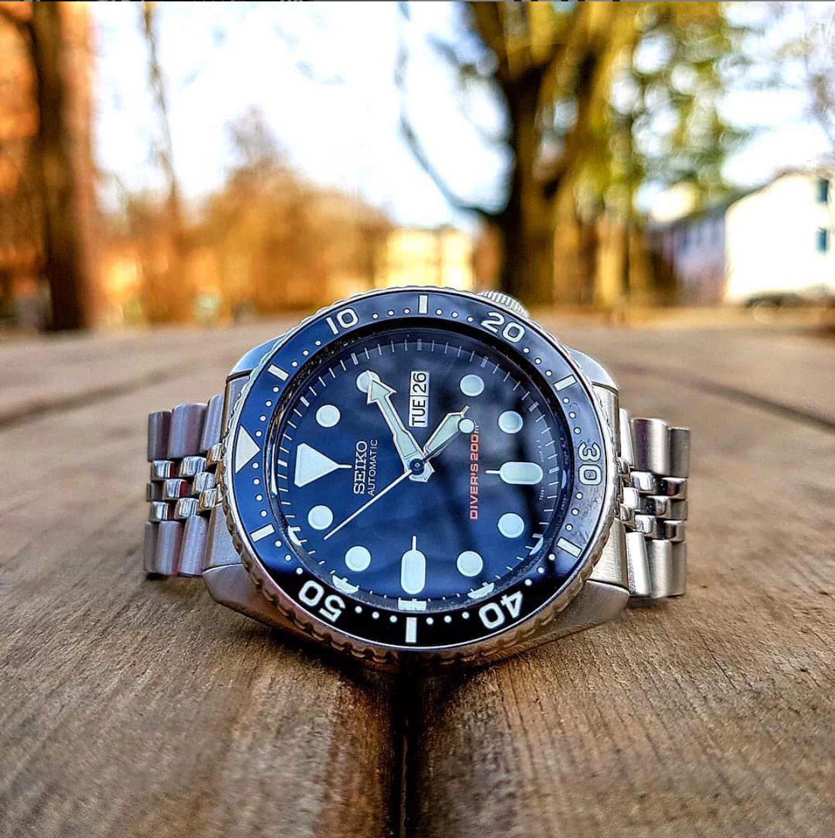 Ceramic Insert - SKX Black - Luminous Green - Image 5