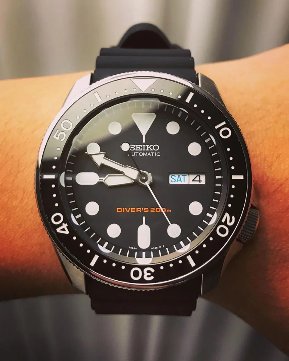 Ceramic Insert - SKX Black - Luminous Green - Image 7