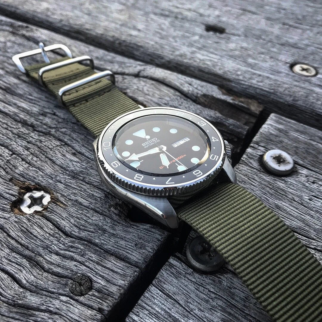 Ceramic Insert - SKX Dual Time Black - Image 6