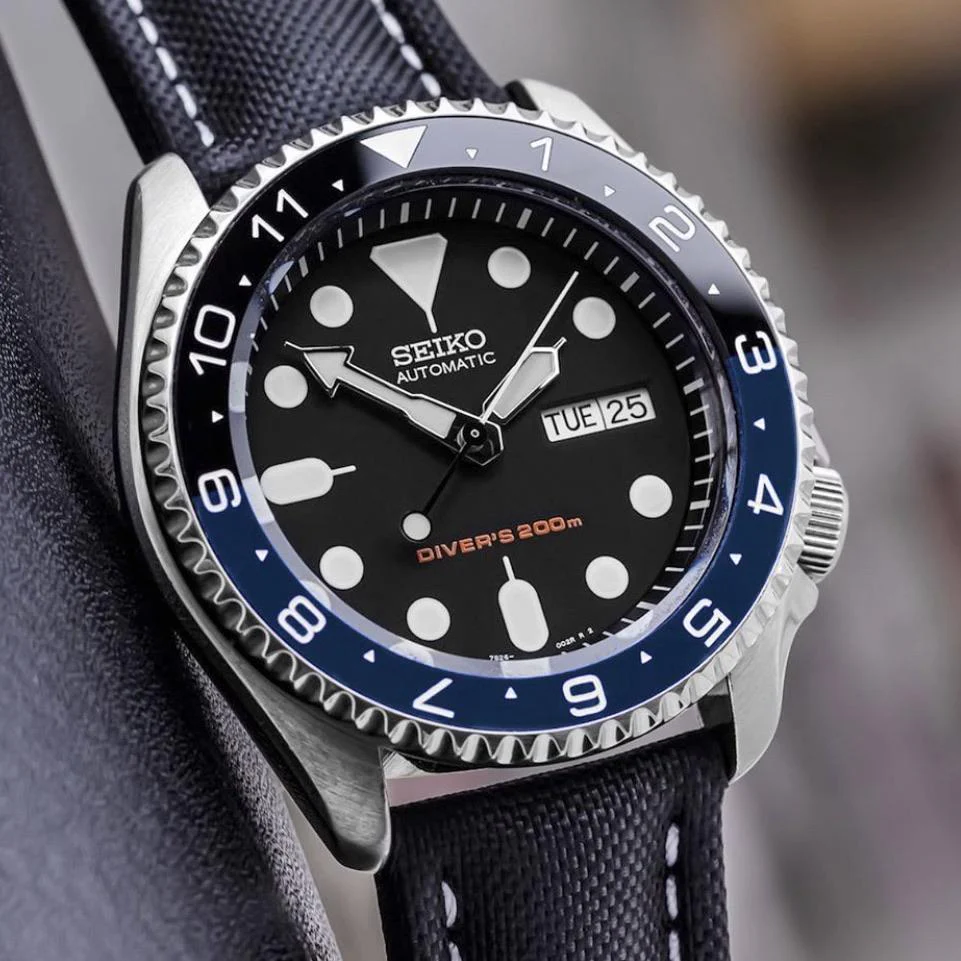 Ceramic Insert - SKX Dual Time Dark Knight - Image 6