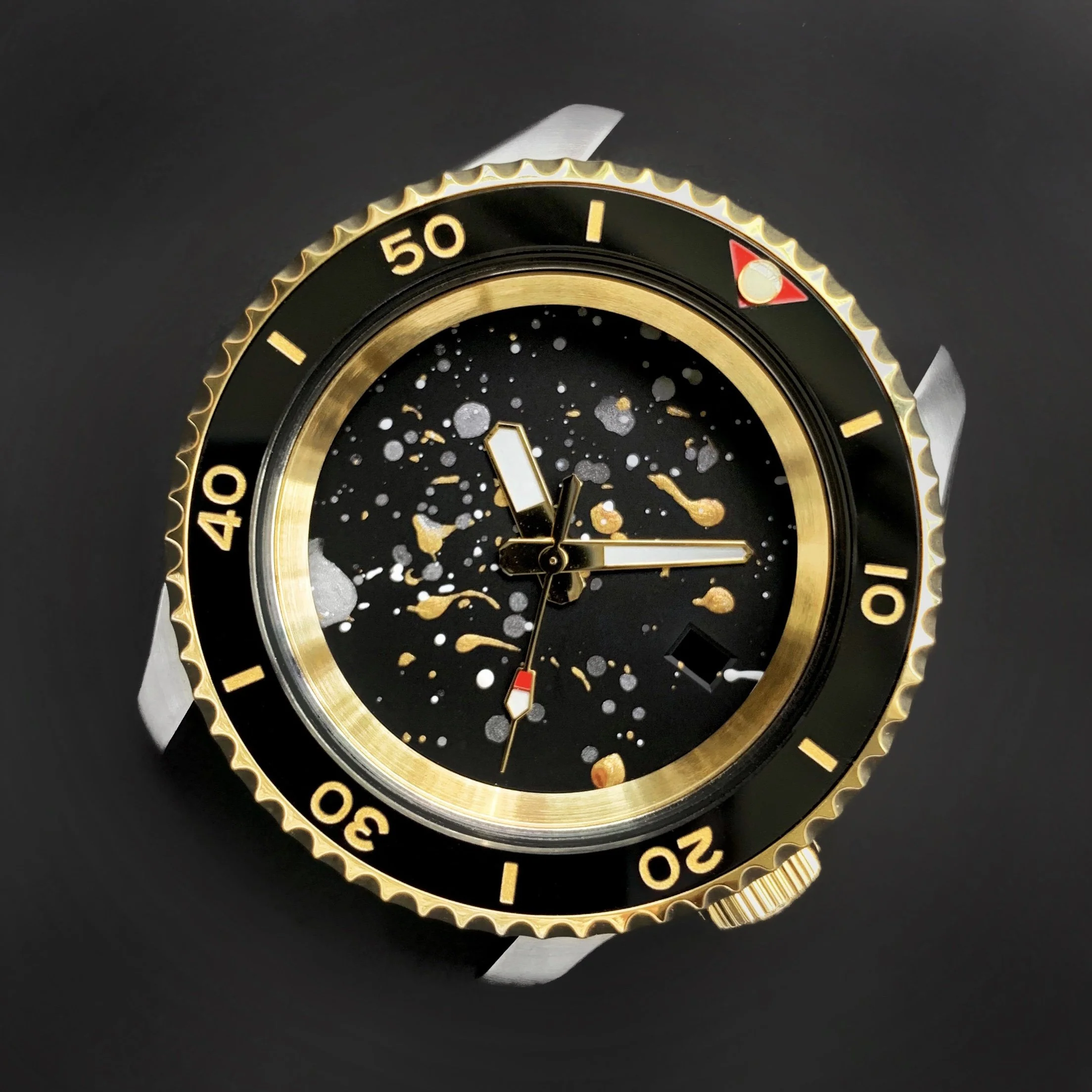 Ceramic Insert - SKX Red T Black X Gold - Image 5
