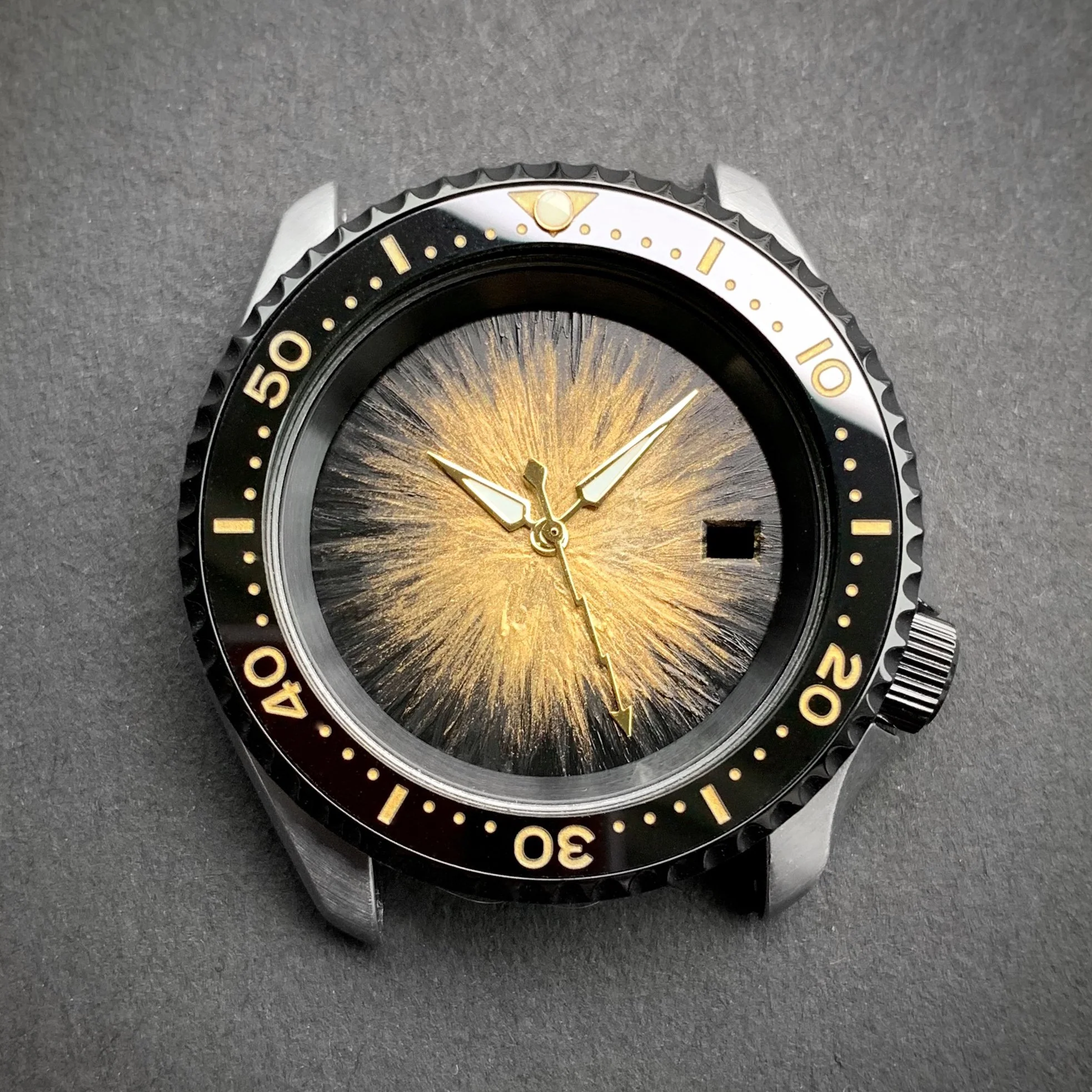 Ceramic Insert - SKX Black X Gold - Image 2
