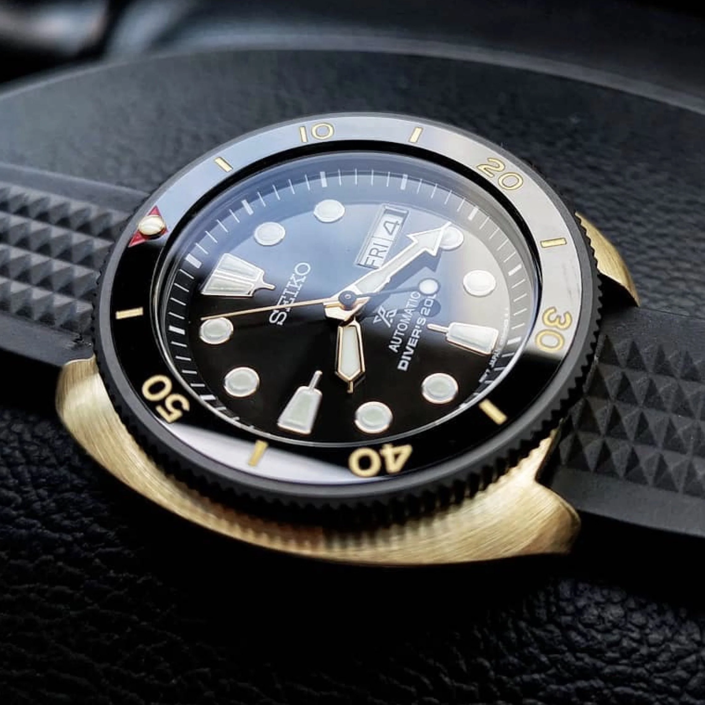 Ceramic Insert - SRP Turtle Red T Black X Gold - Image 2