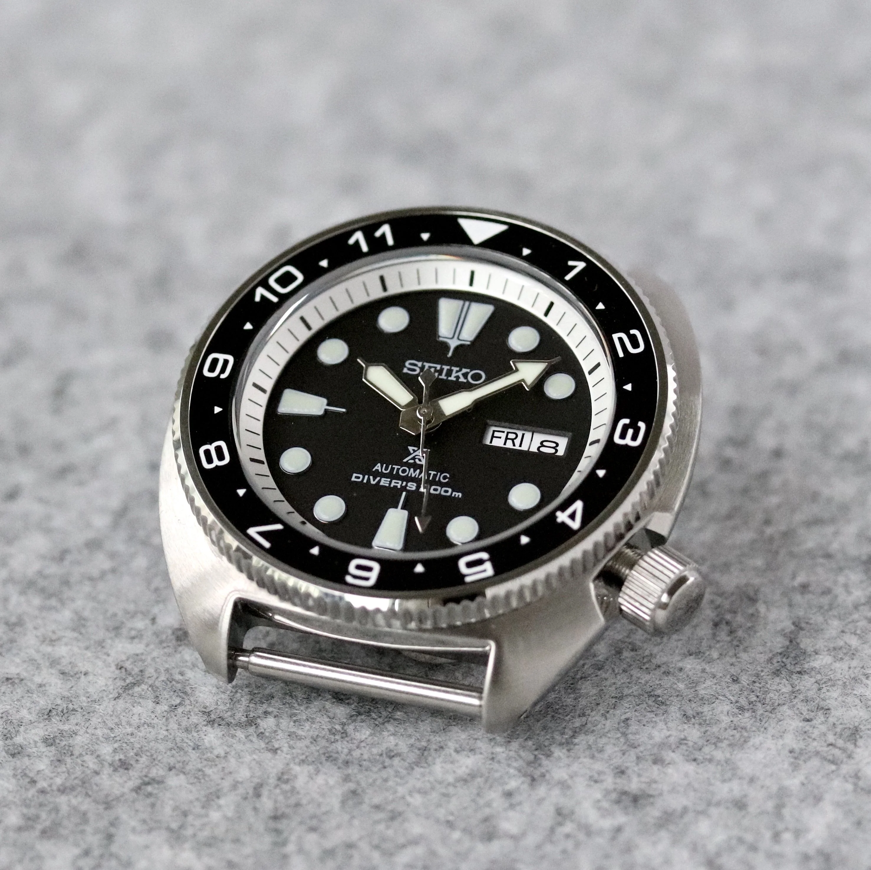 Ceramic Insert - SRP Turtle Dual Time Black - Image 3