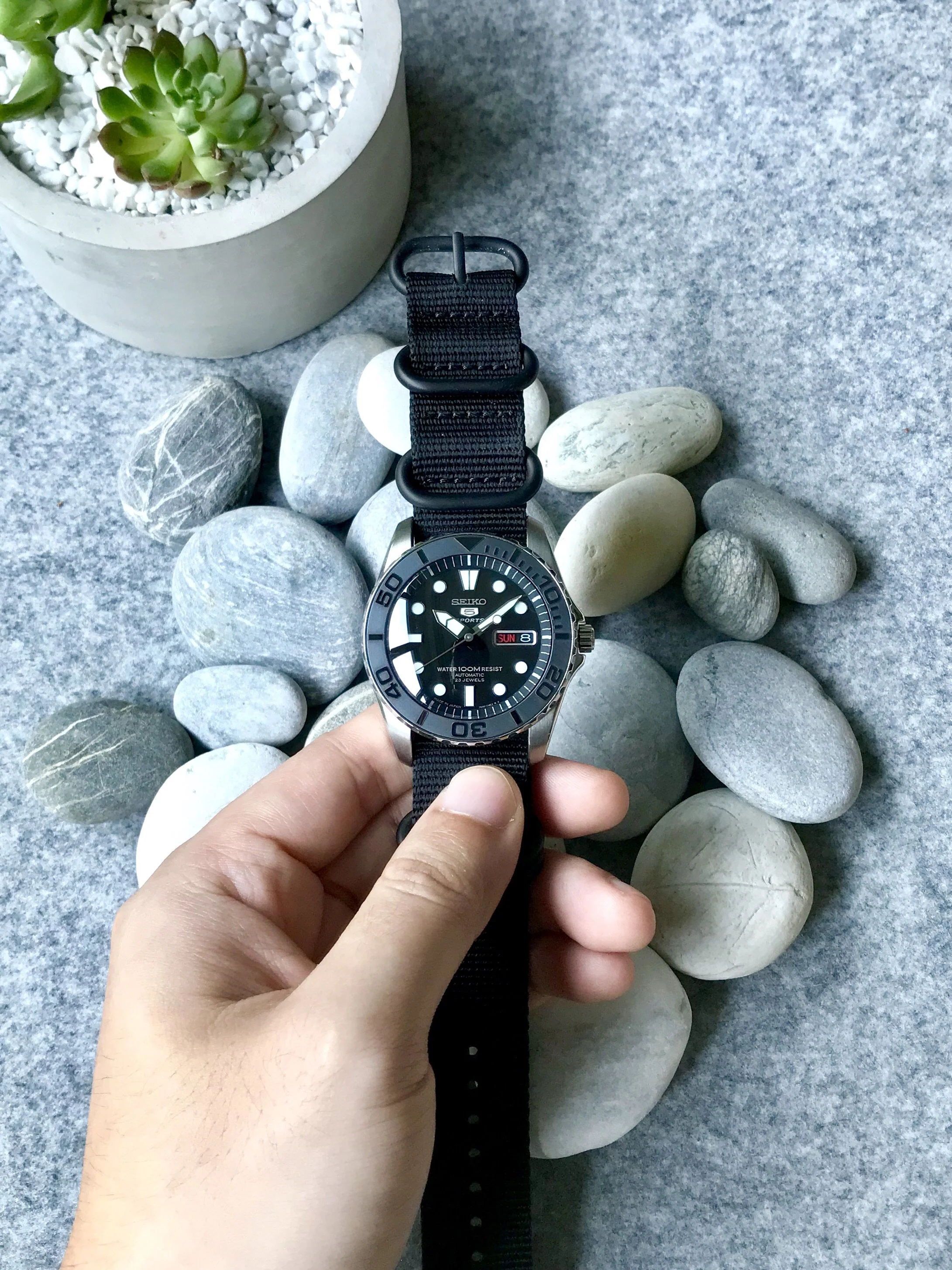 Ceramic Insert - Urchin Yacht Master Black - Image 4