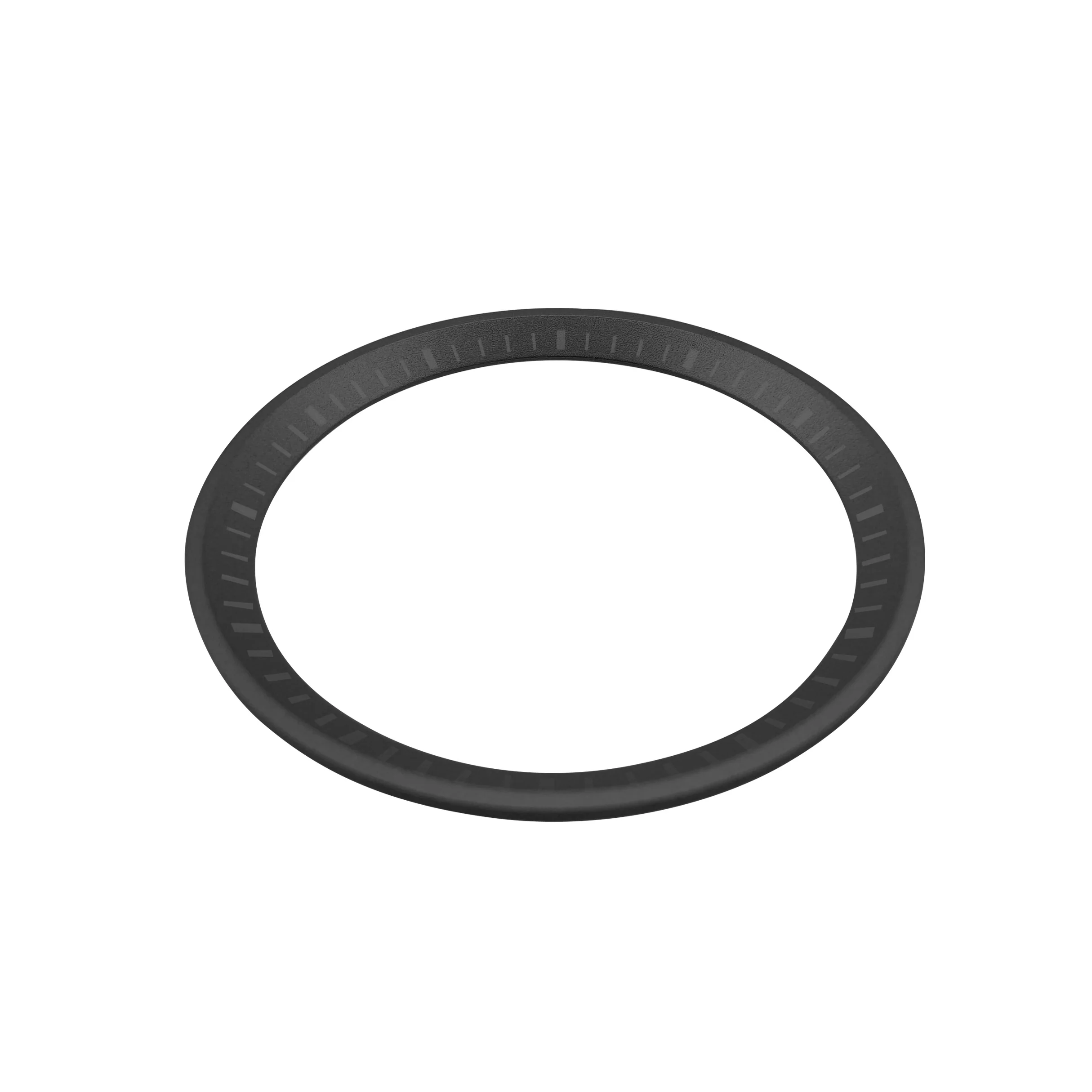 Chapter Ring - SRPE - Bead Blasted Black w Engraved Markers
