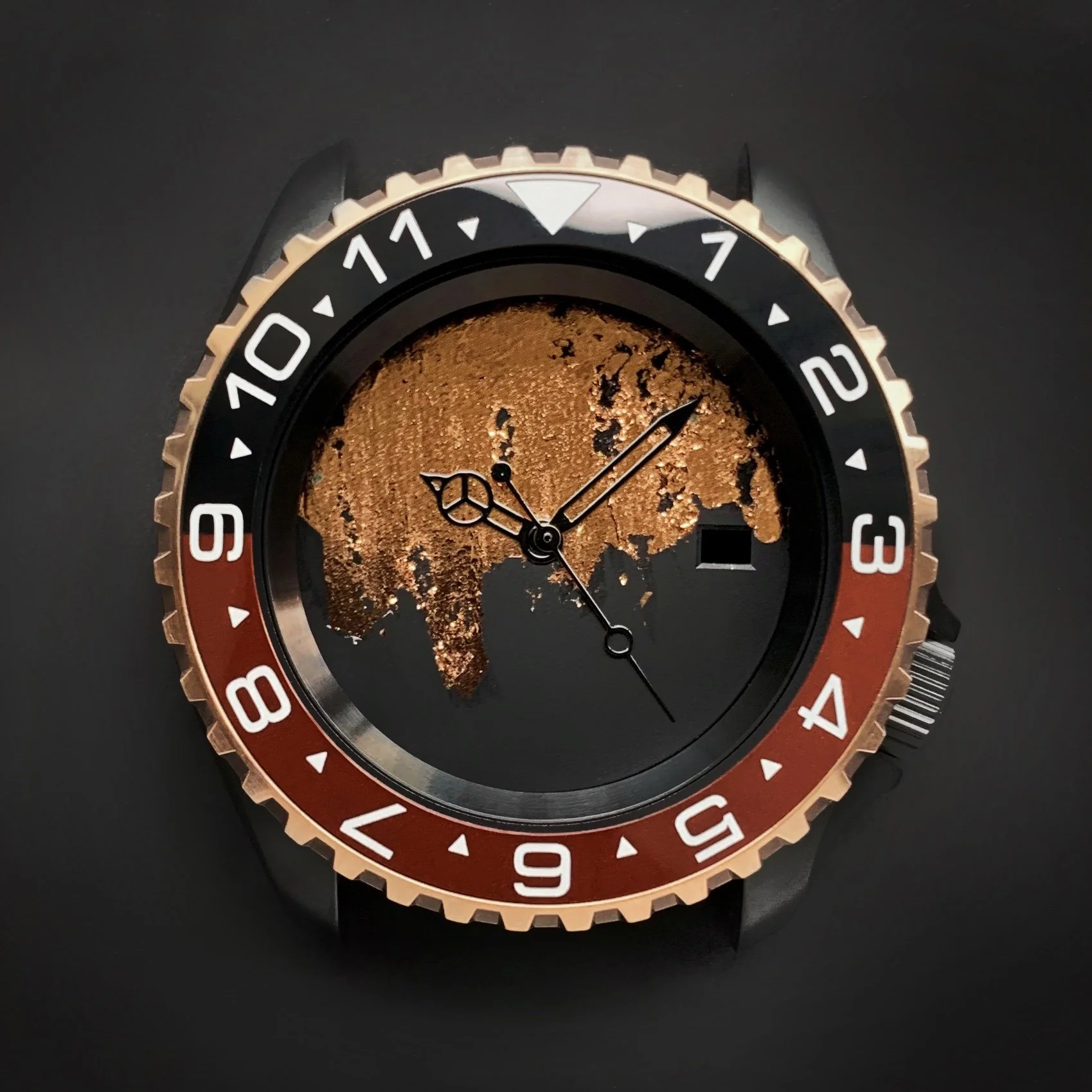 Bezel - SKX007/SRPD LX - Brushed PVD Rose Gold - Image 4