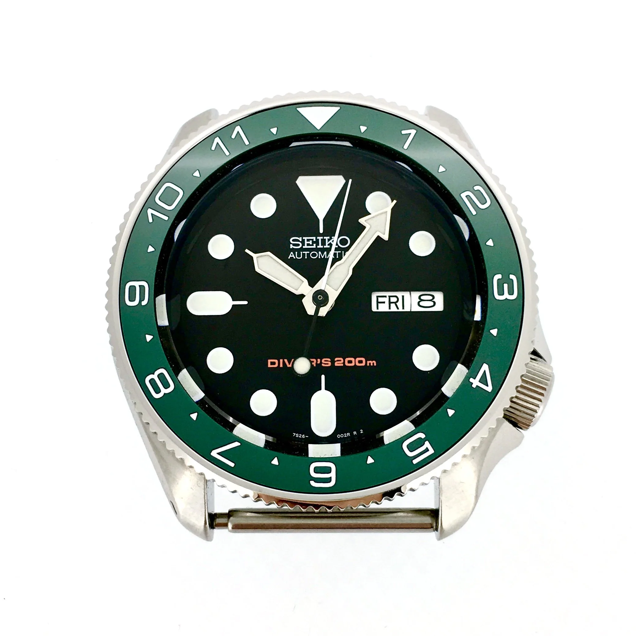Ceramic Insert - SKX Dual Time Green - Image 4