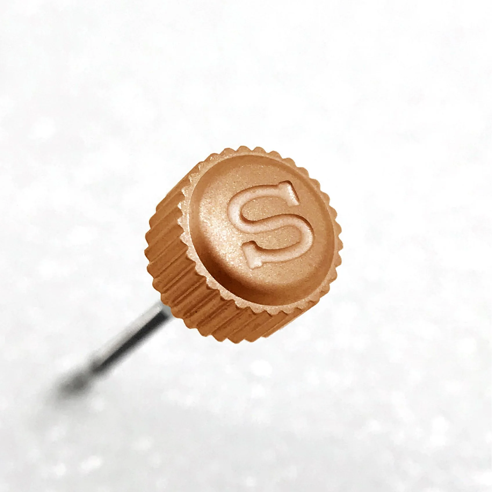 Crown - SKX007 - Bead Blasted Steel PVD Rose Gold - "S"