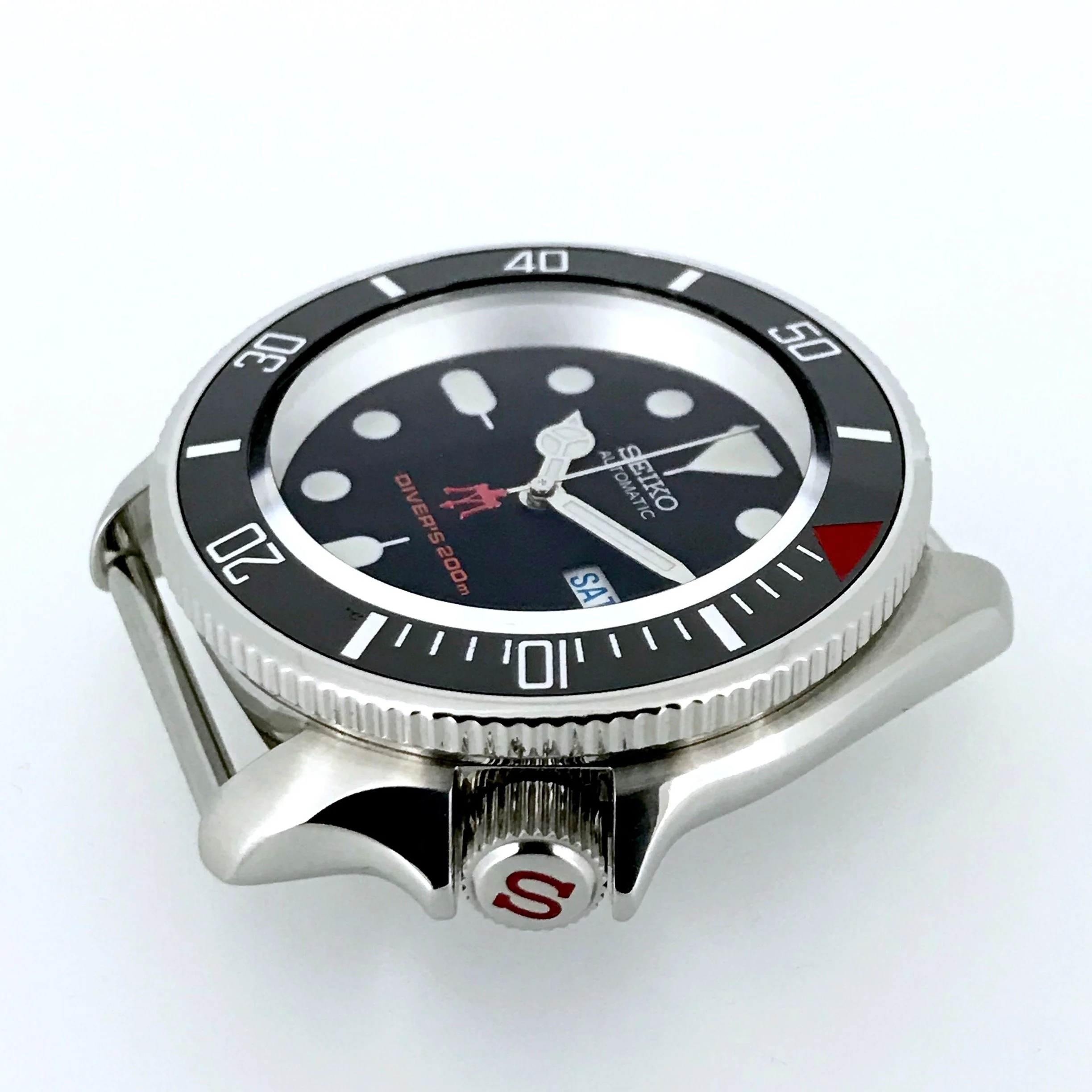 Crown - SKX007 - Polished Steel - Red "S" - Image 2