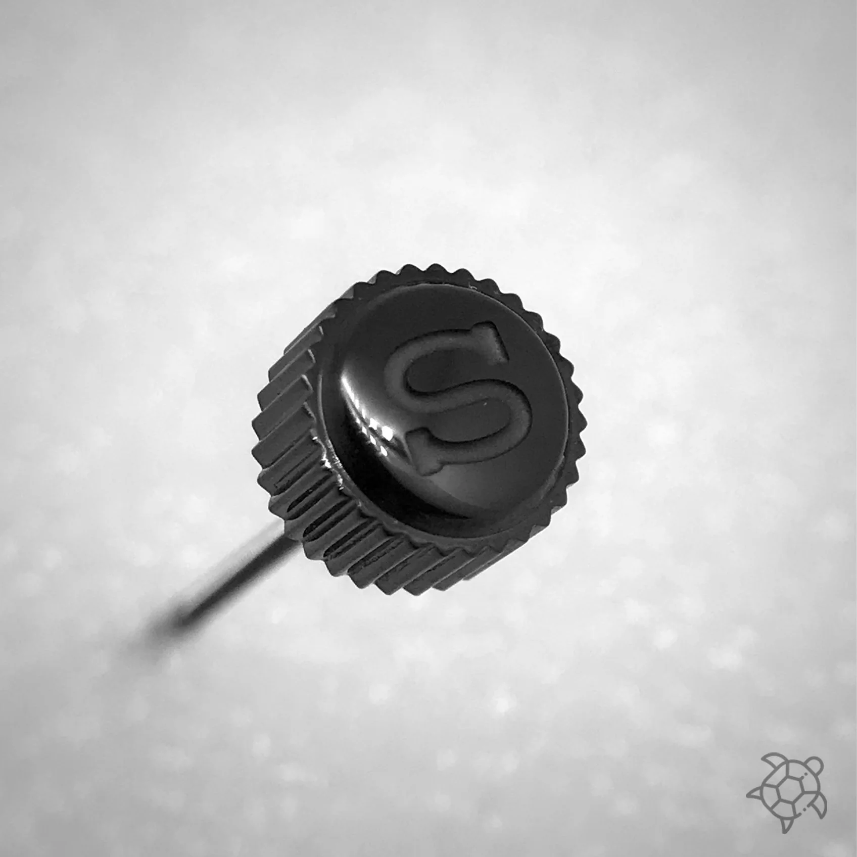Crown - SRP Turtle - Polished PVD Black - "S"