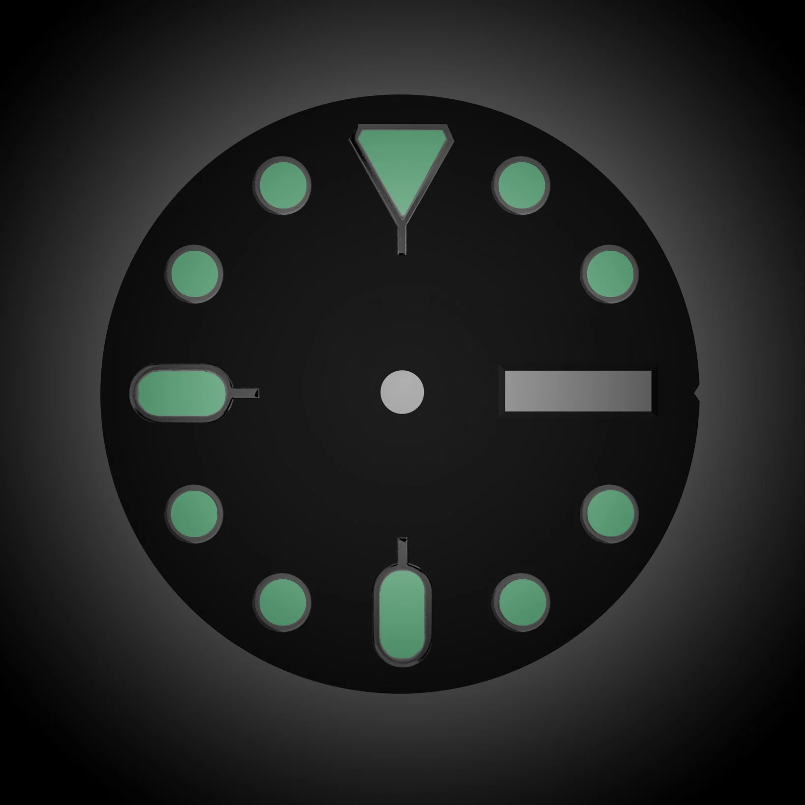 Dial - 5KX - Black Sterile - Day Date - Image 2