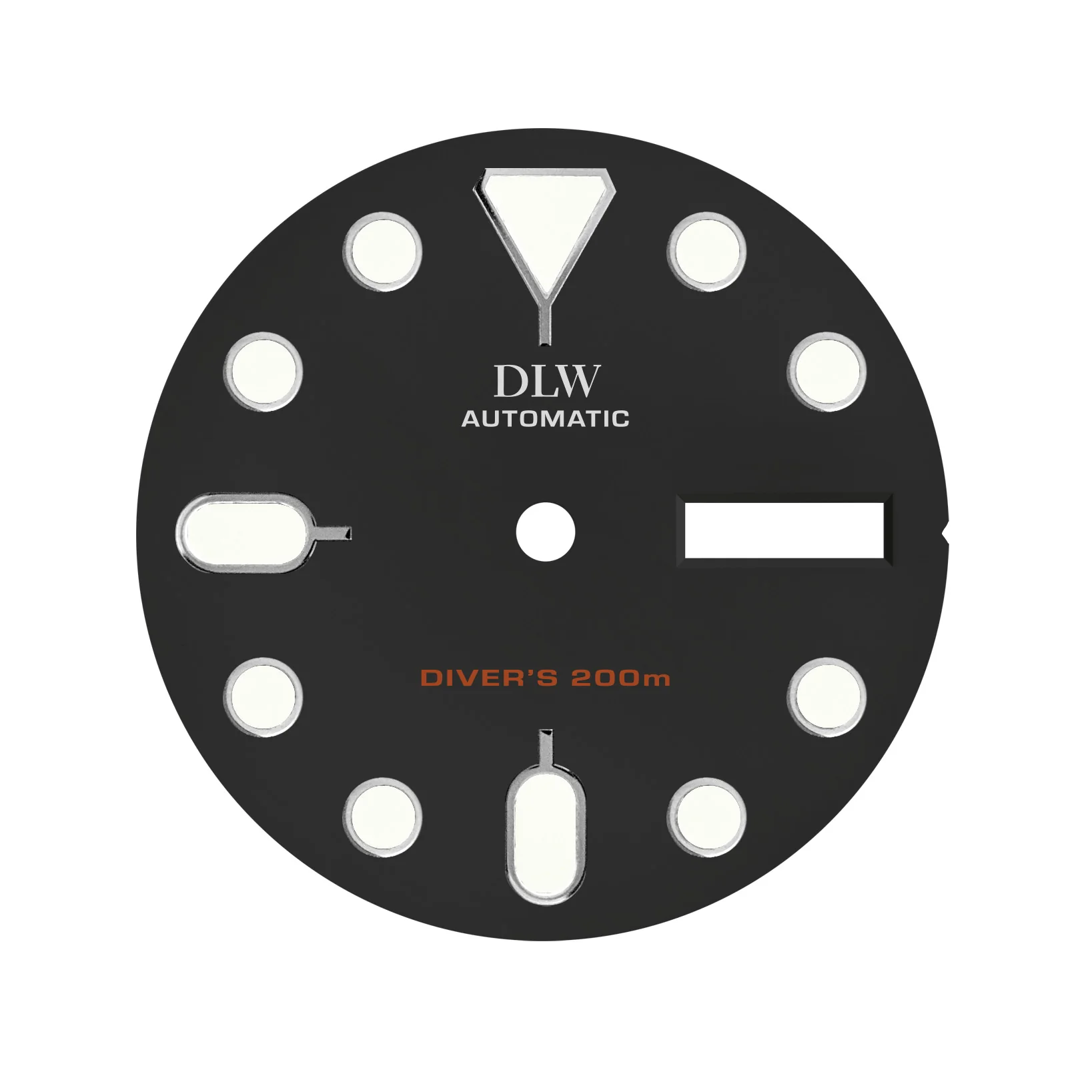Dial - 5KX - Black X Orange - Day Date