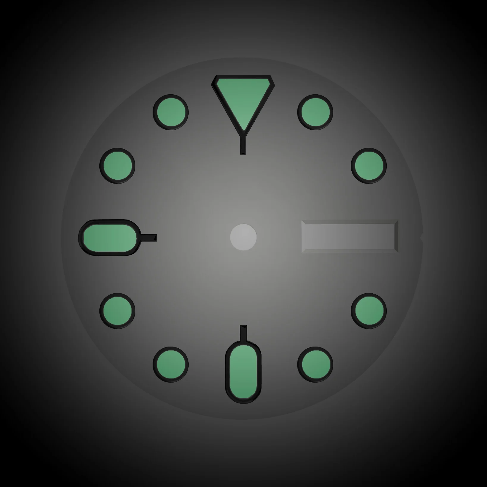 Dial - 5KX - White Sterile - Day Date - Image 2