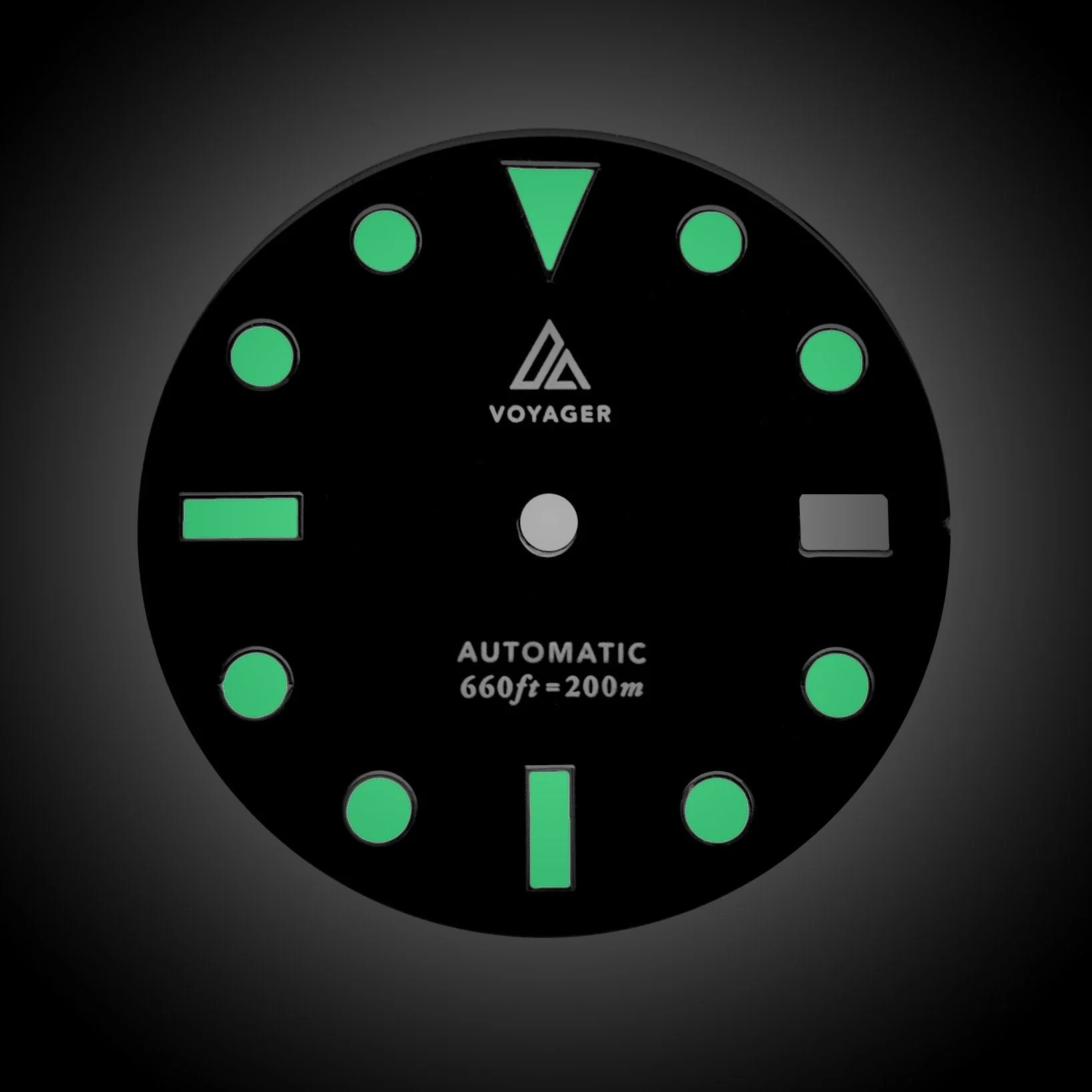 Dial - Voyager 2 - Black - Day Date / Date / No Date - Image 2