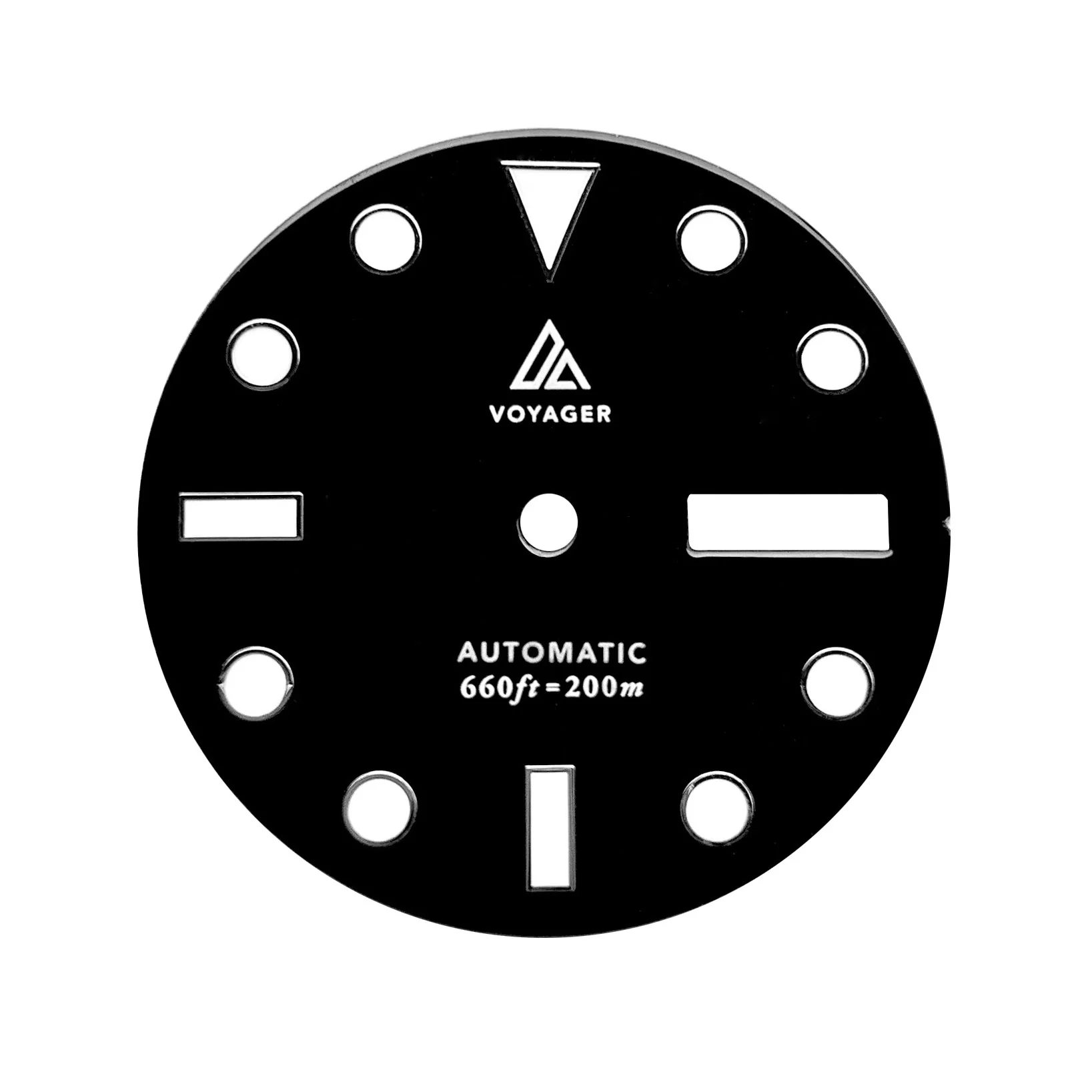 Dial - Voyager 2 - Black - Day Date / Date / No Date - Image 3
