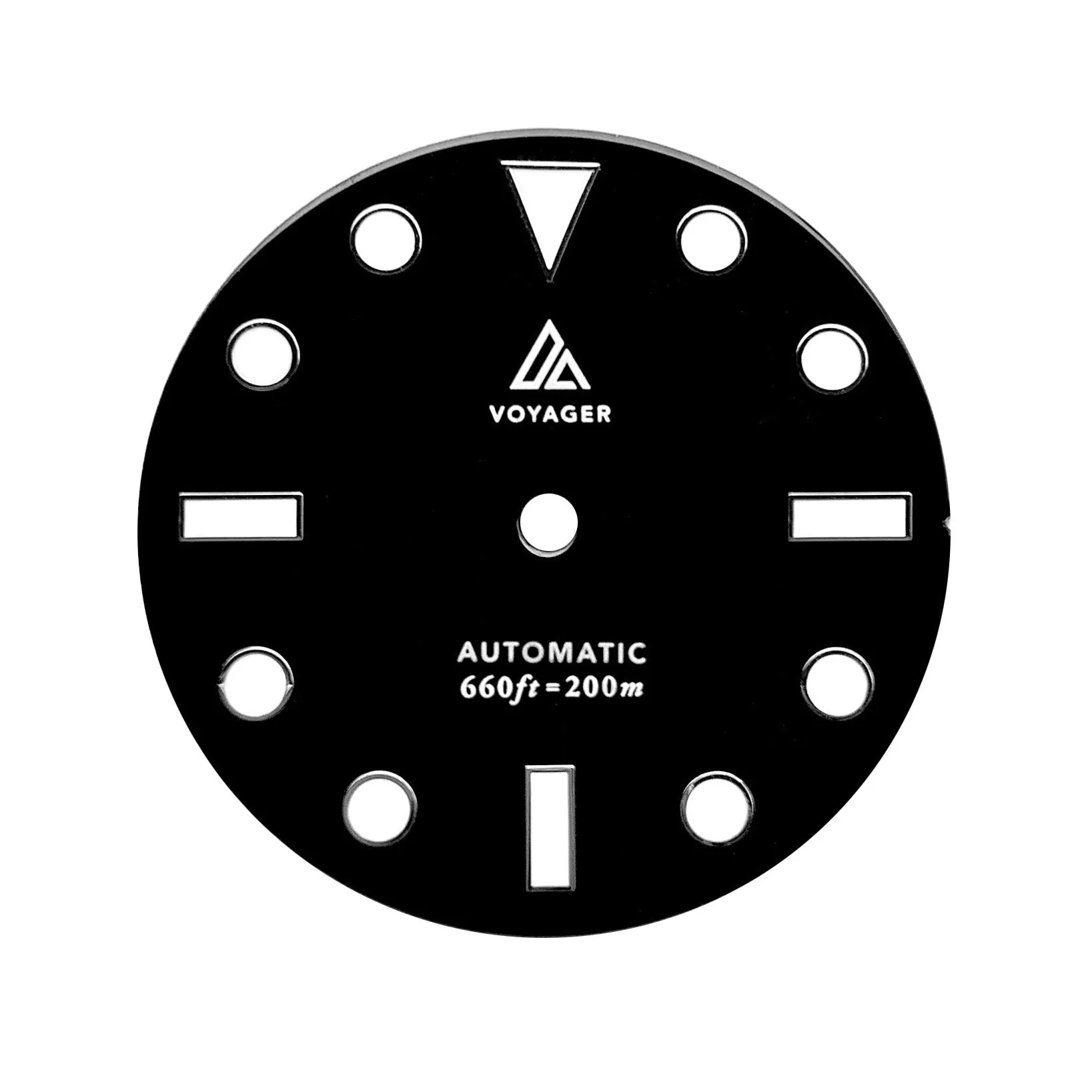 Dial - Voyager 2 - Black - Day Date / Date / No Date - Image 5
