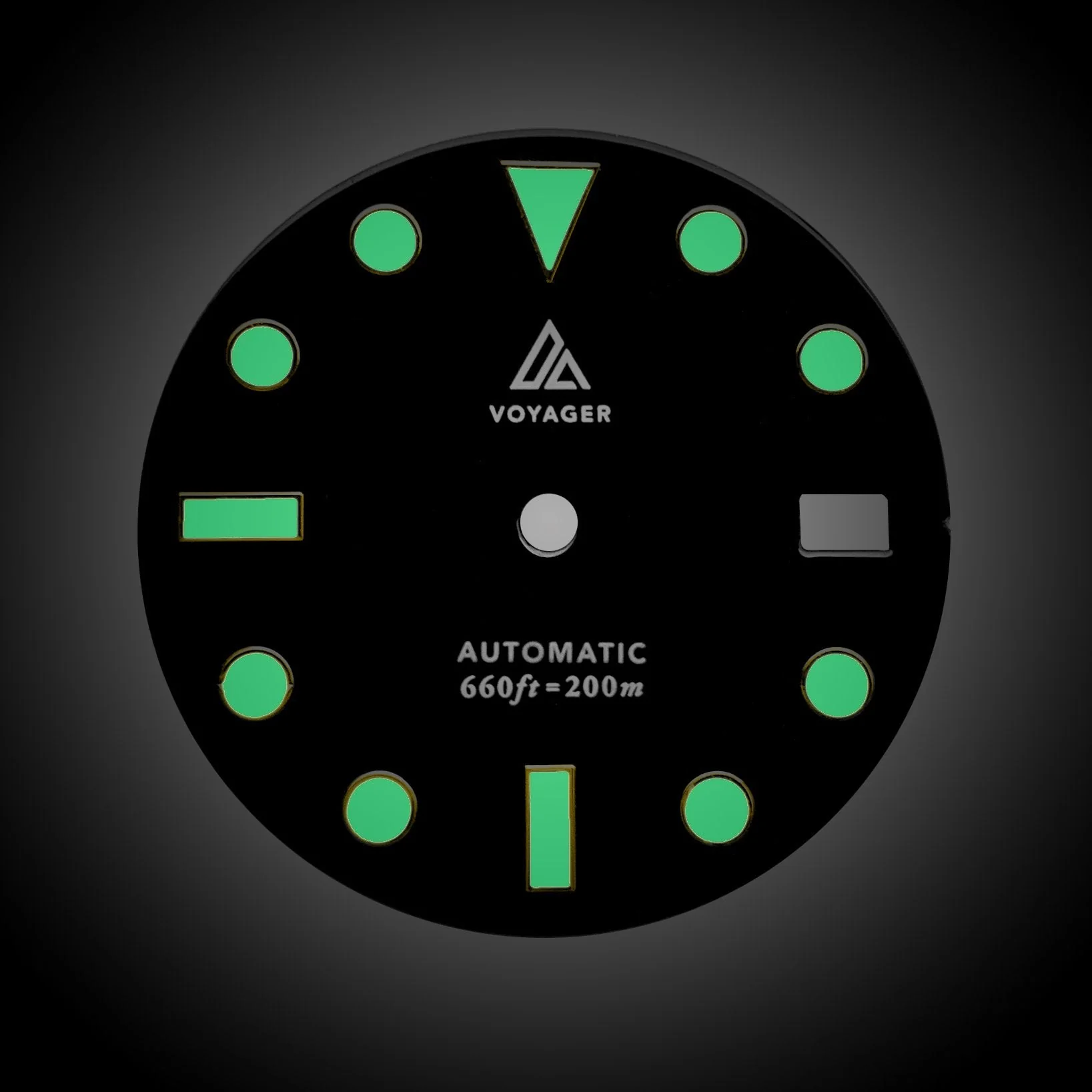 Dial - Voyager 2 - Black Gold - Day Date / Date / No Date - Image 2
