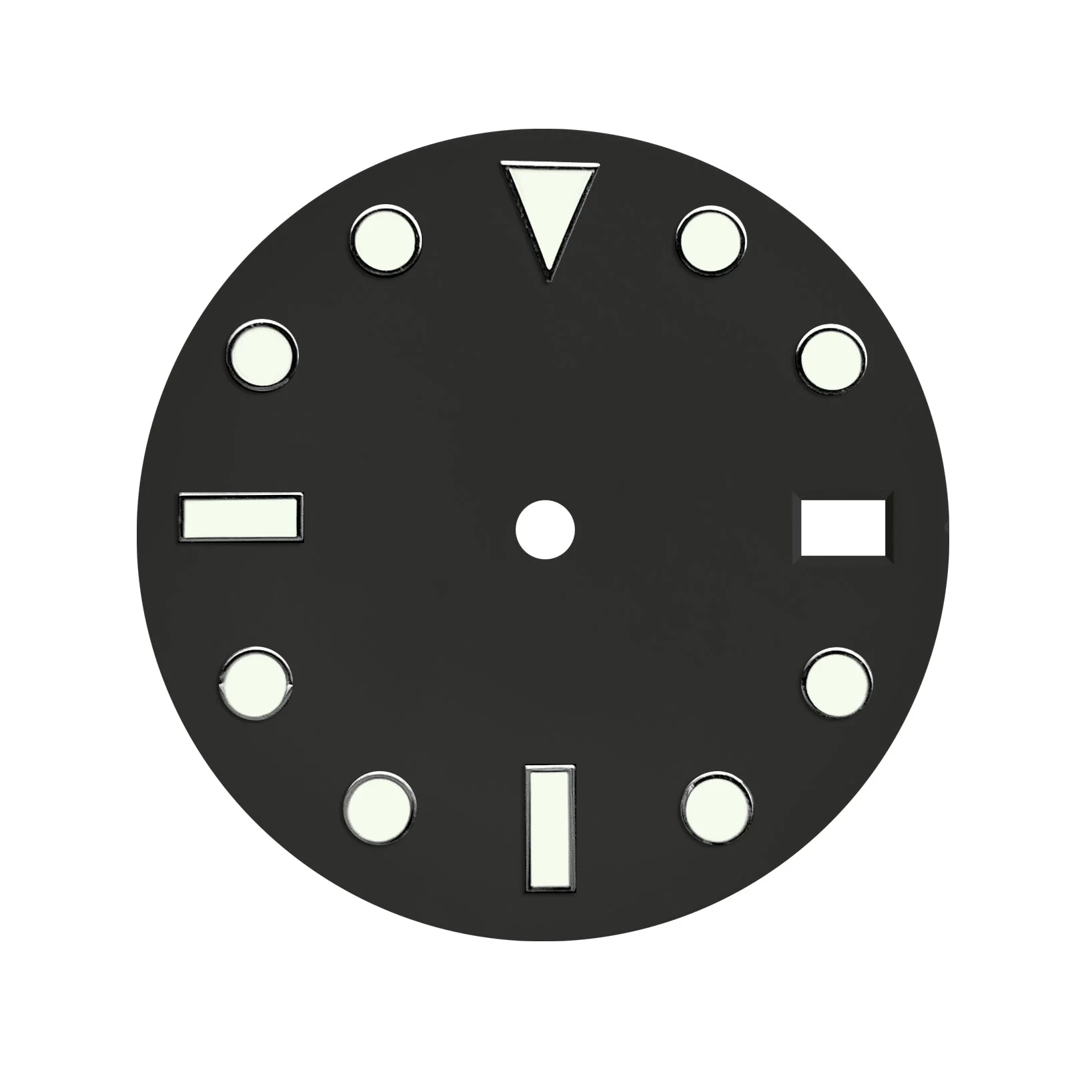 Dial - Voyager 2 - Black Sterile - Day Date / Date / No Date