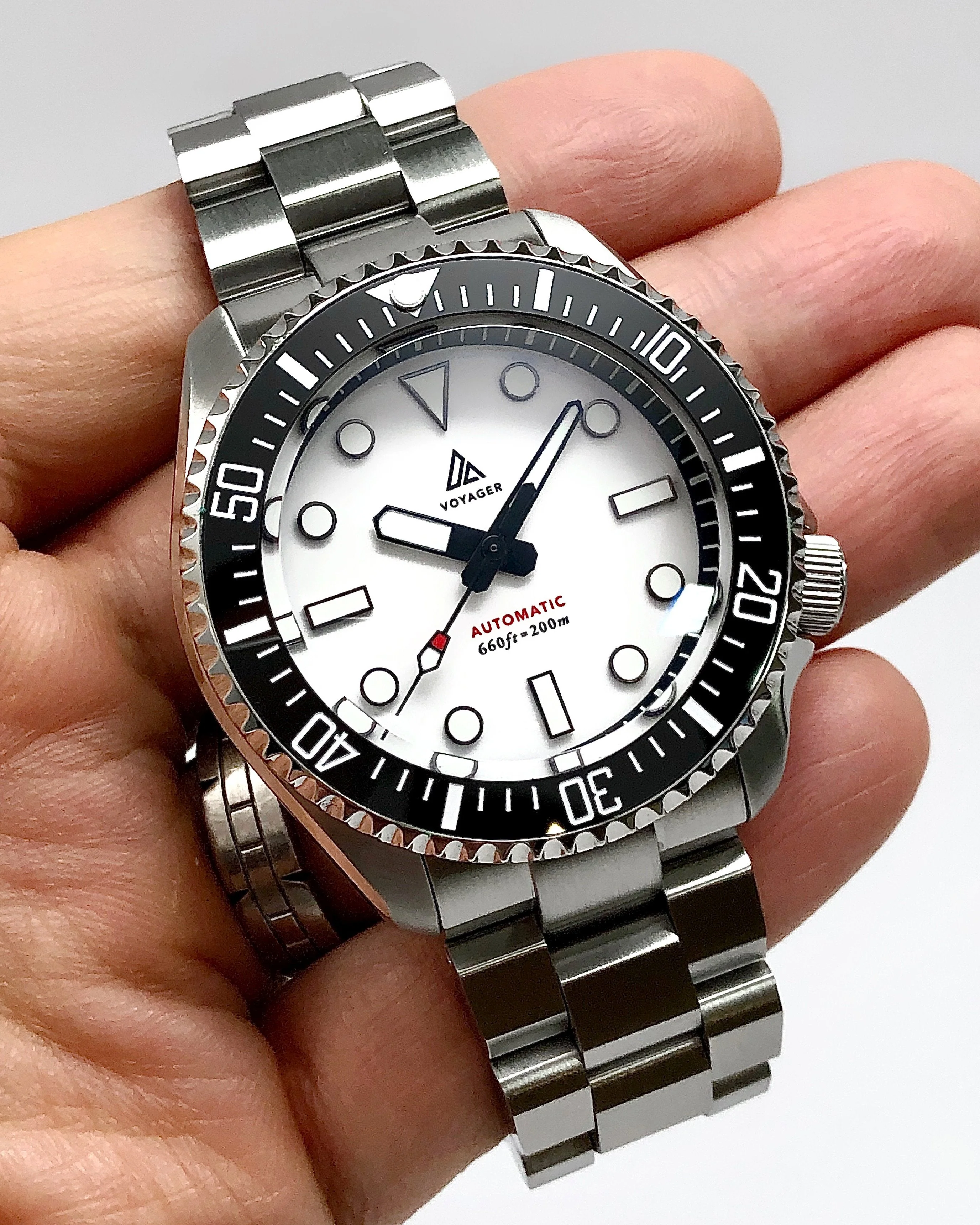 Dial - Voyager 2 - White - Day Date / Date / No Date - Image 11