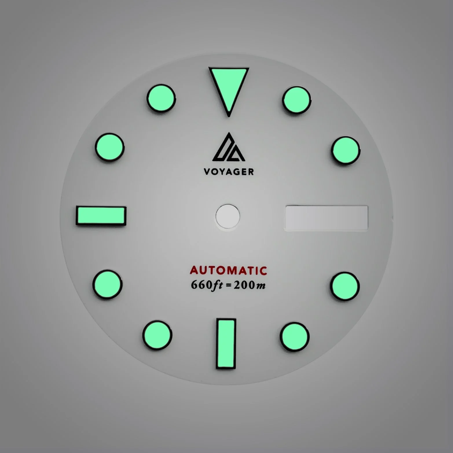 Dial - Voyager 2 - White - Day Date / Date / No Date - Image 4