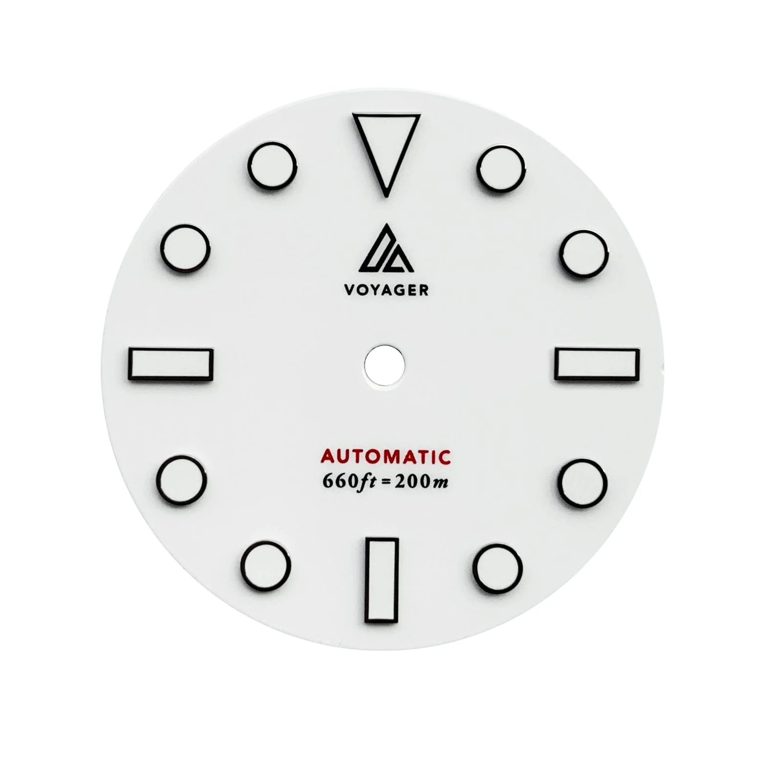 Dial - Voyager 2 - White - Day Date / Date / No Date - Image 5