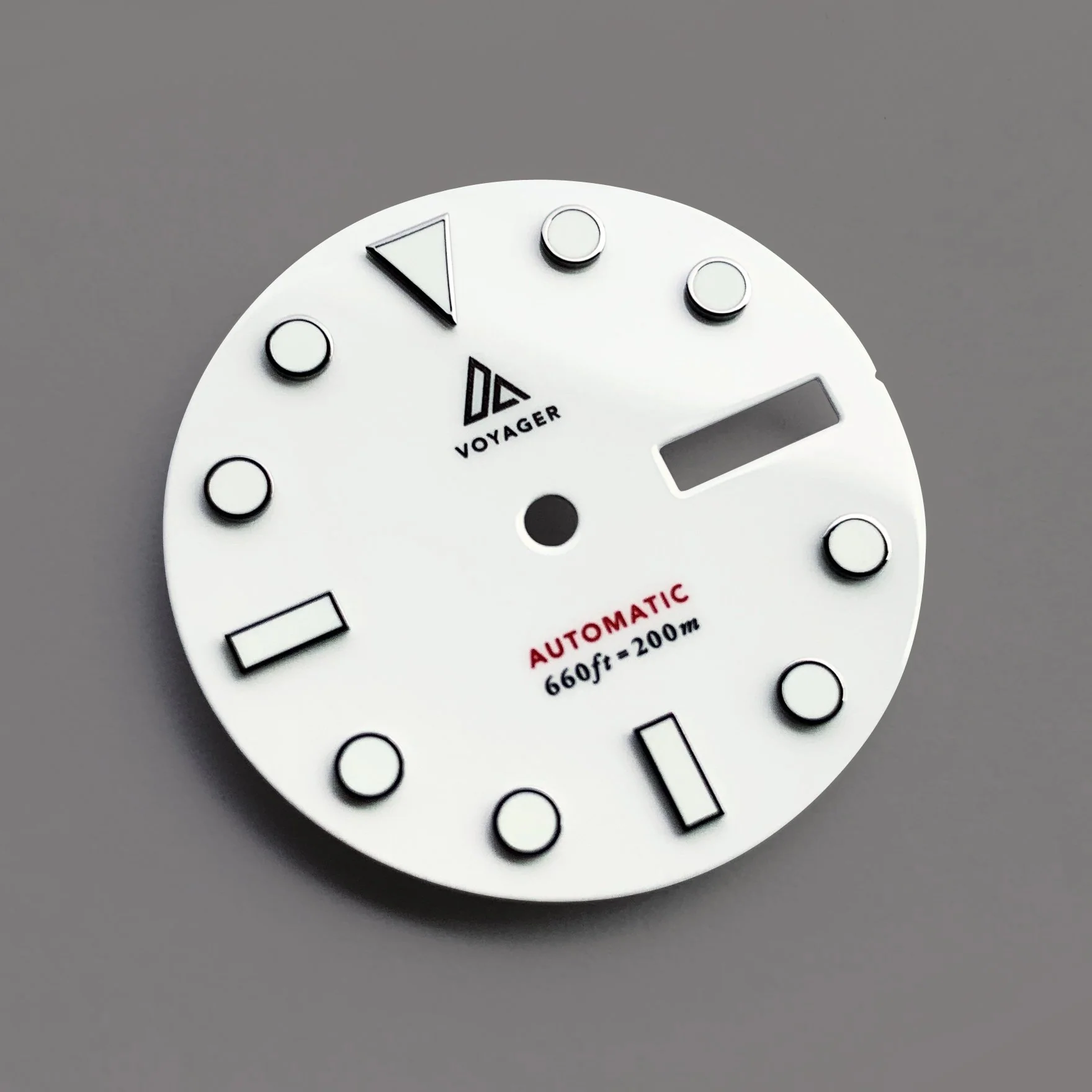 Dial - Voyager 2 - White - Day Date / Date / No Date - Image 8
