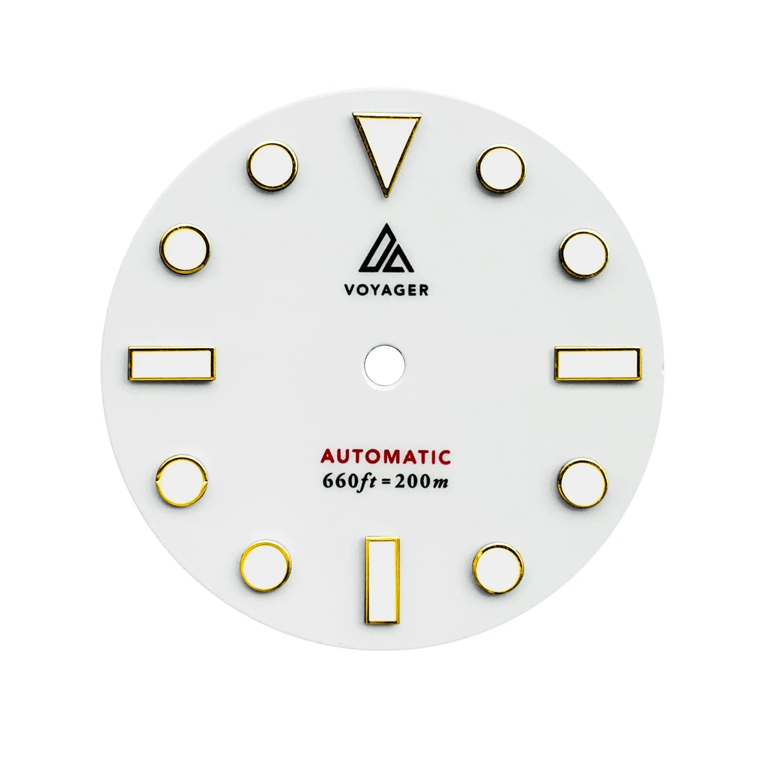 Dial - Voyager 2 - White Gold - Day Date / Date / No Date - Image 5