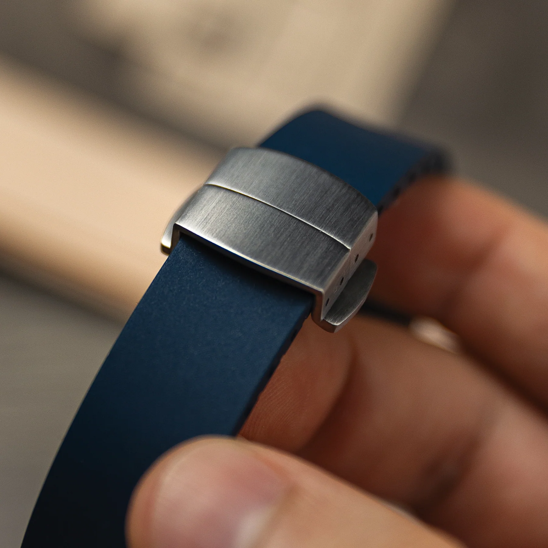 FKM Rubber Strap - CTS Classic - Navy Blue - Image 10