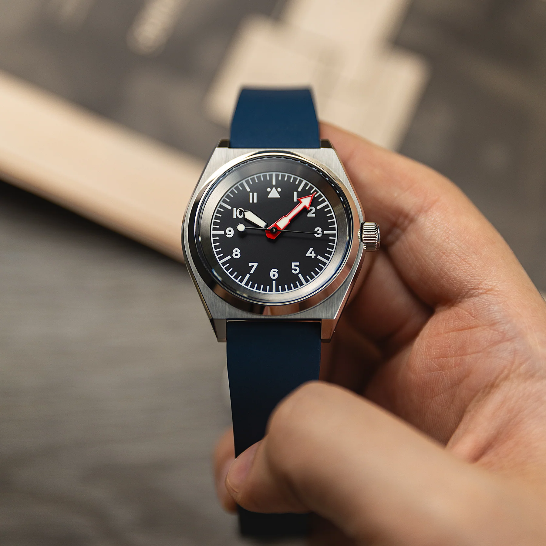 FKM Rubber Strap - CTS Classic - Navy Blue - Image 7