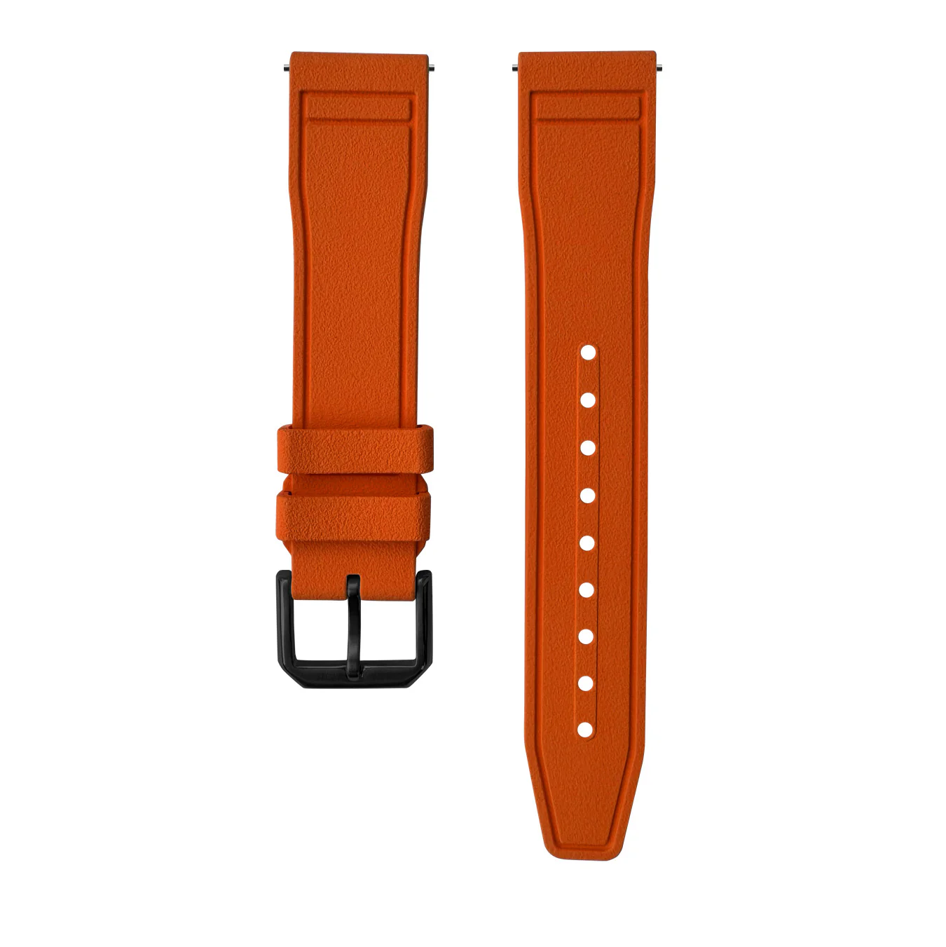 FKM Rubber Strap - Pilot - Orange - Image 2