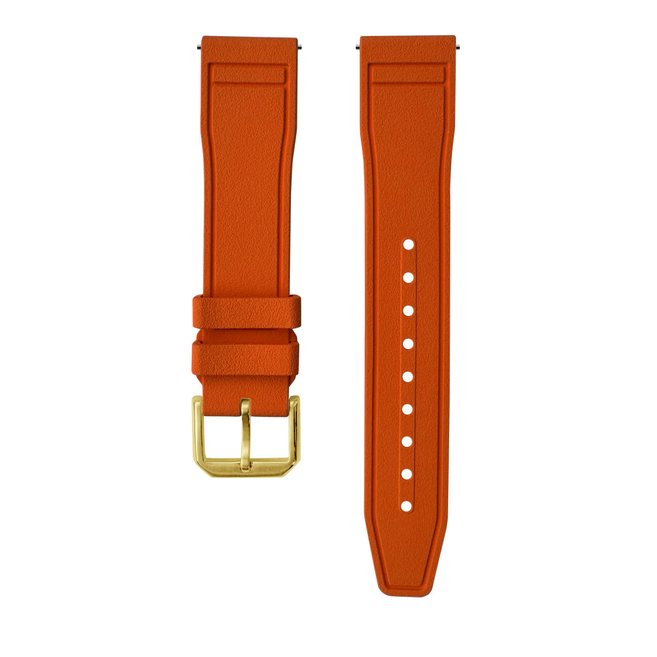FKM Rubber Strap - Pilot - Orange - Image 3