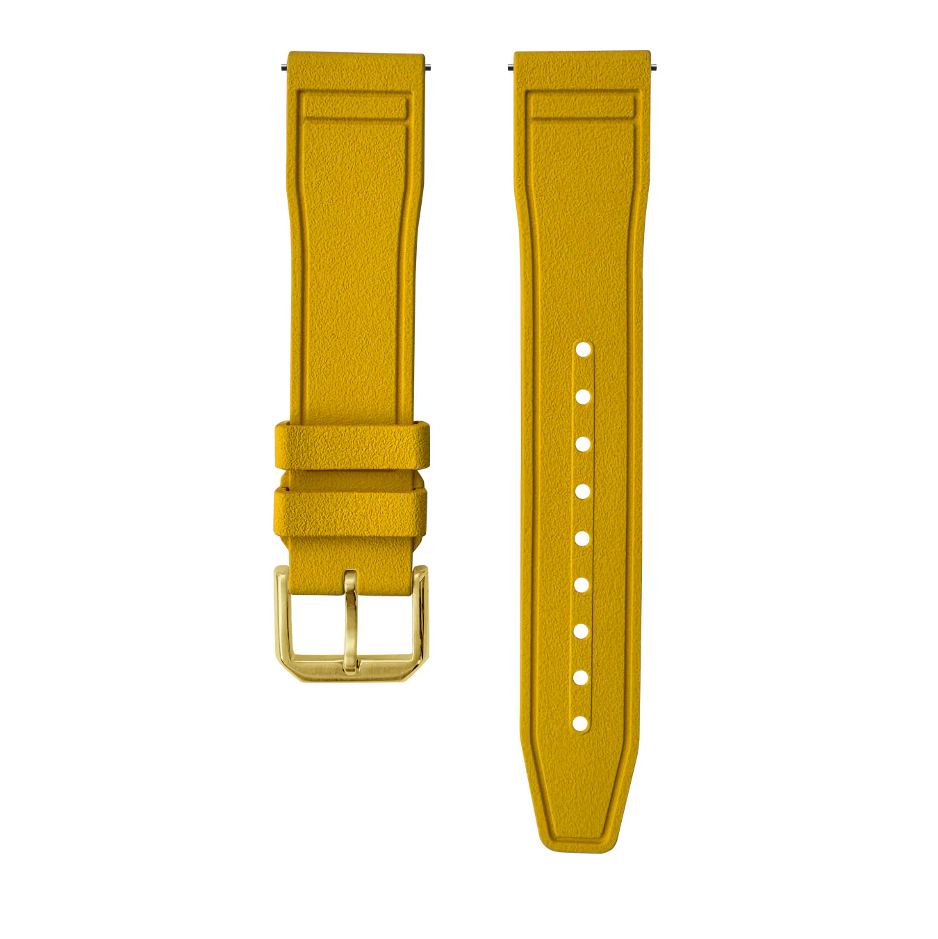 FKM Rubber Strap - Pilot - Yellow - Image 3