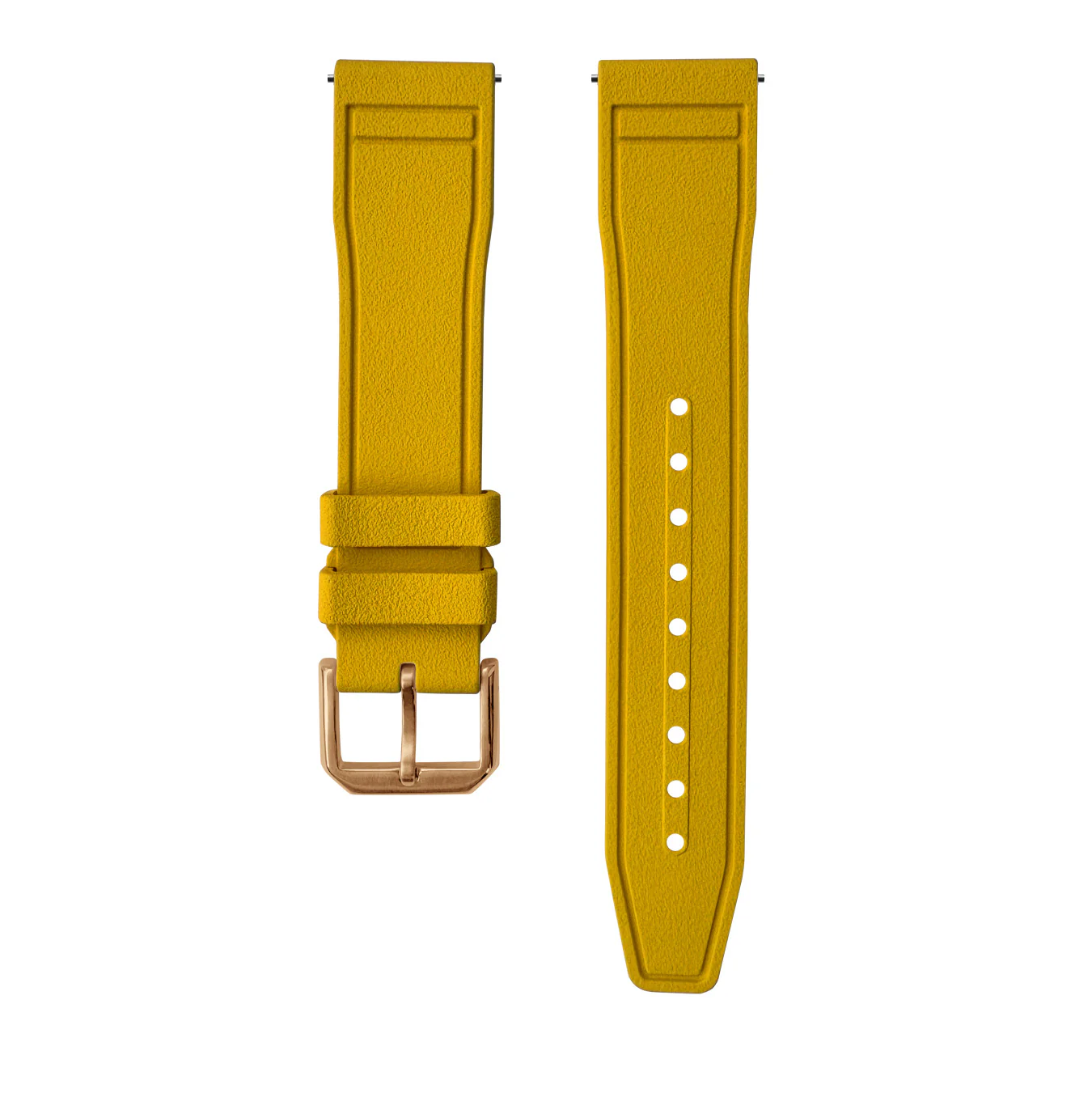 FKM Rubber Strap - Pilot - Yellow - Image 4
