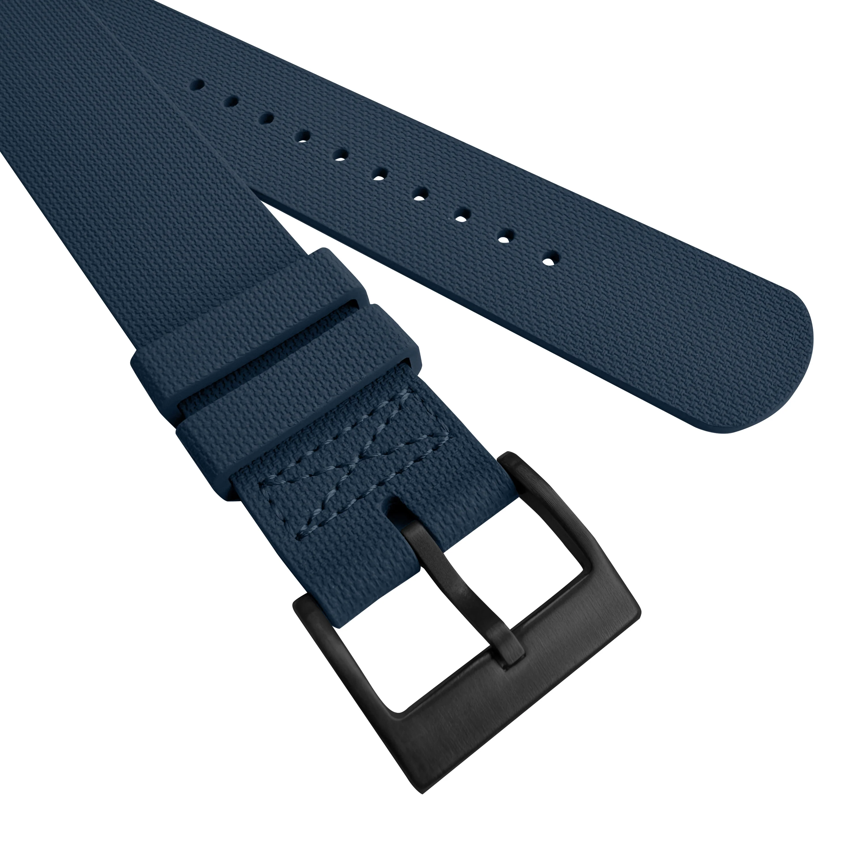 FKM Rubber Strap - Single Pass - Blue - Image 2