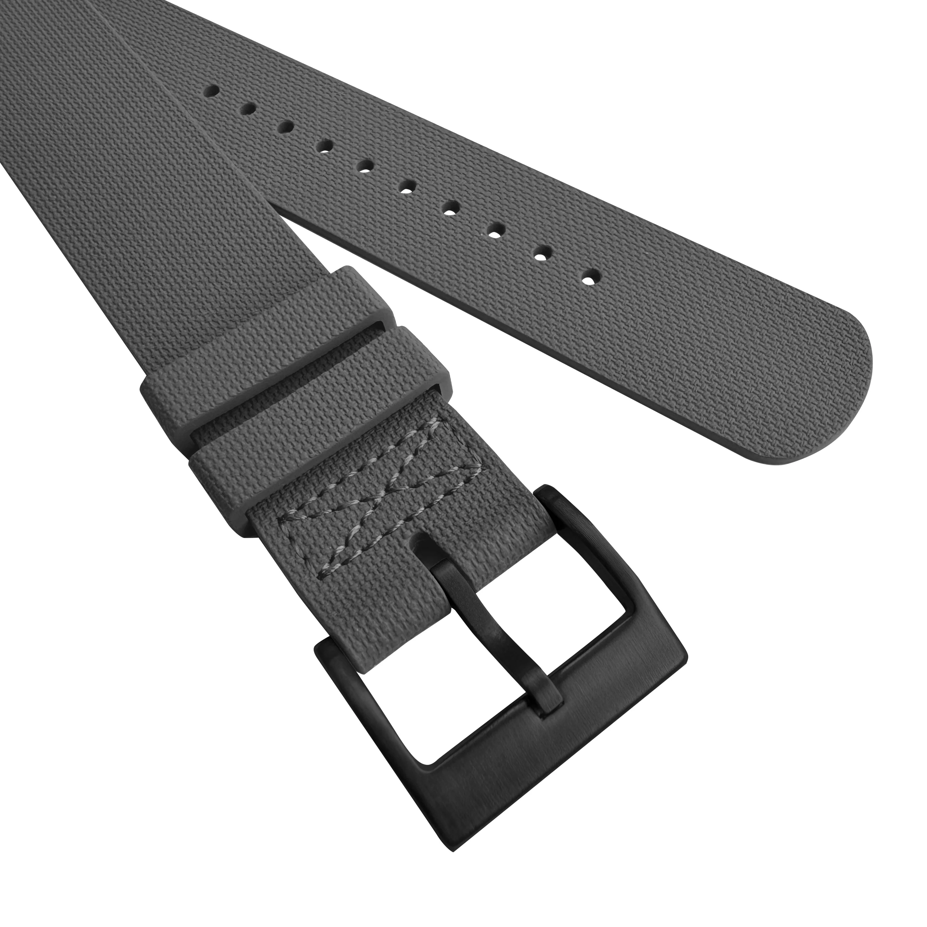 FKM Rubber Strap - Single Pass - Grey - Image 2