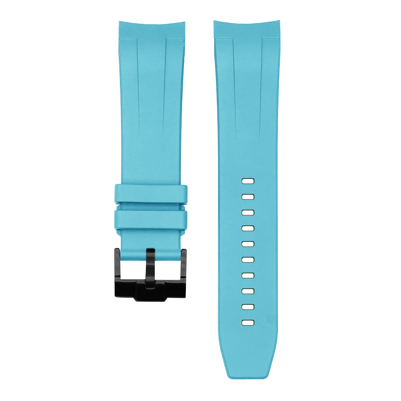 FKM Rubber Strap - SKX007/SRPD Classic - Turquoise - Image 2