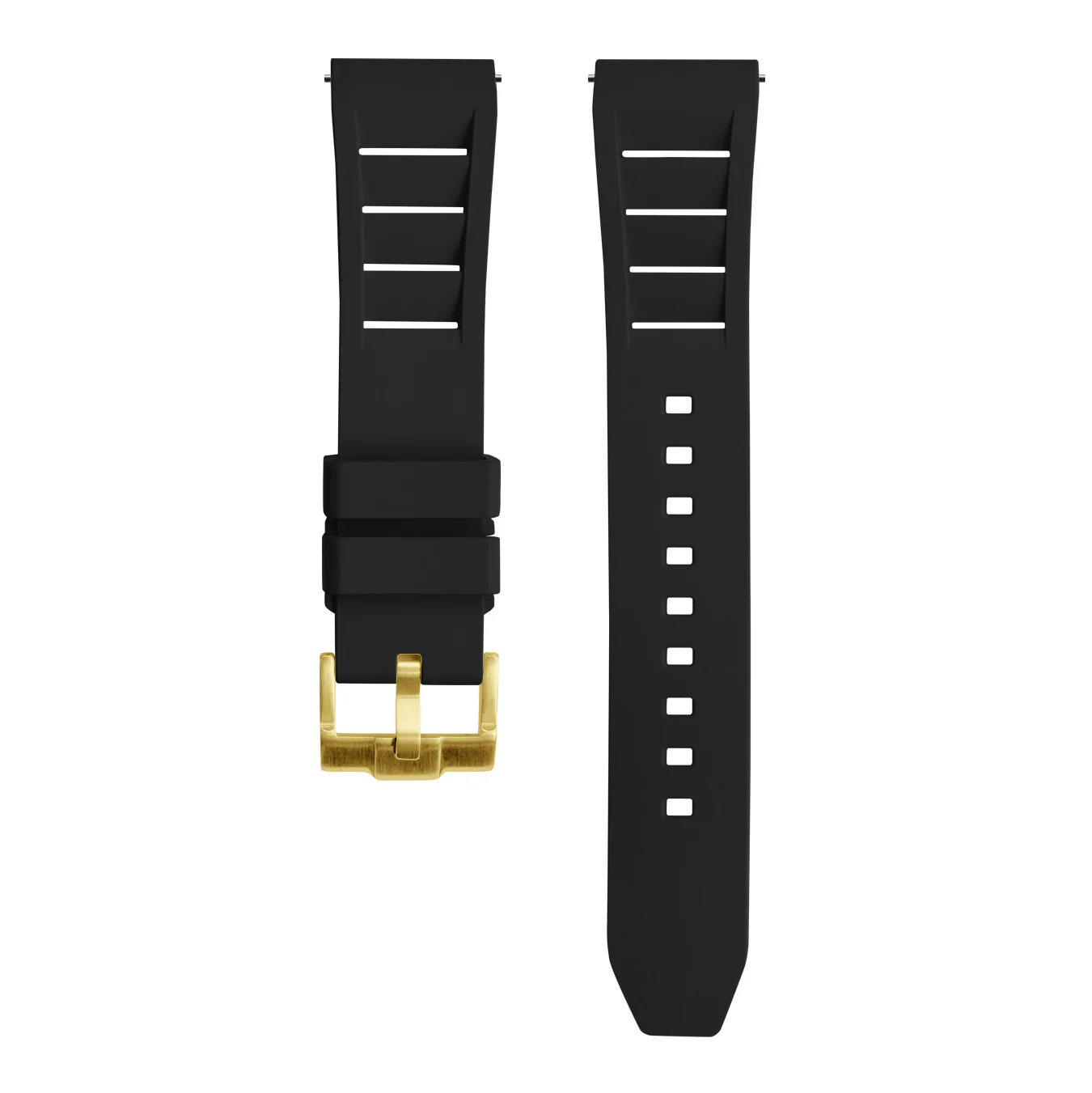 FKM Rubber Strap - Vented - Black - Image 3