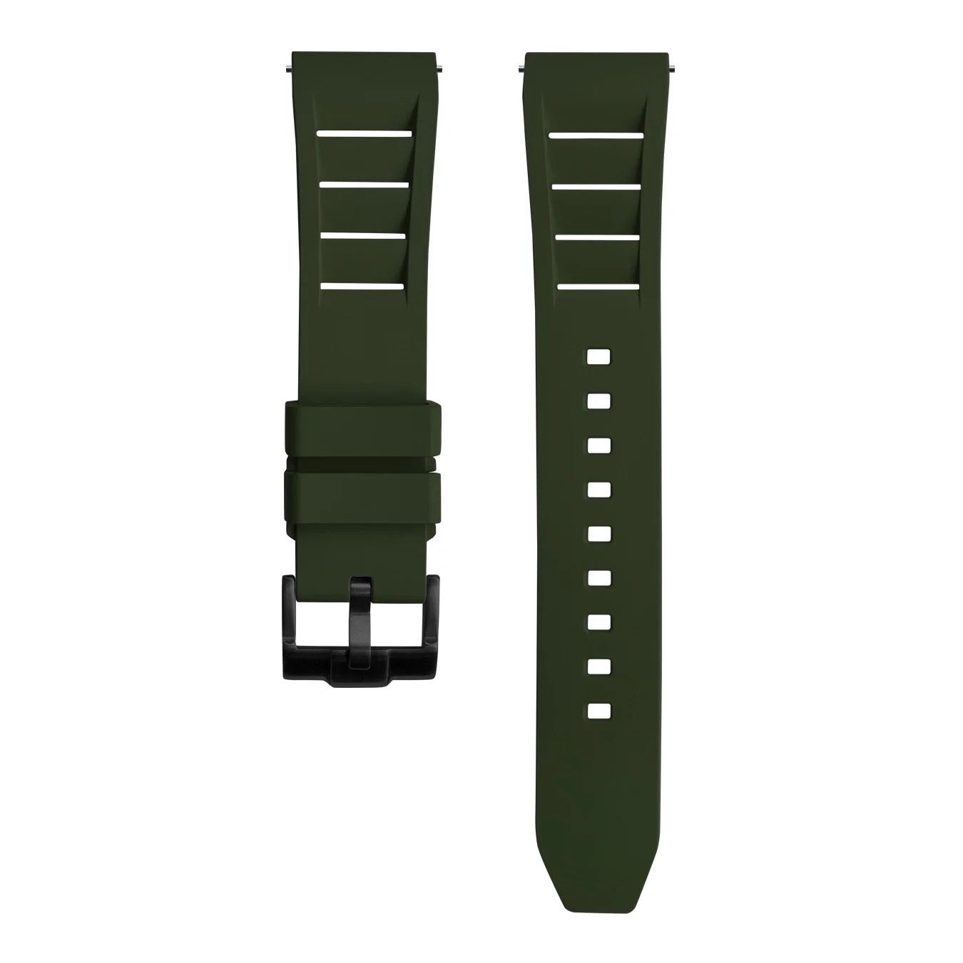 FKM Rubber Strap - Vented - Green - Image 2