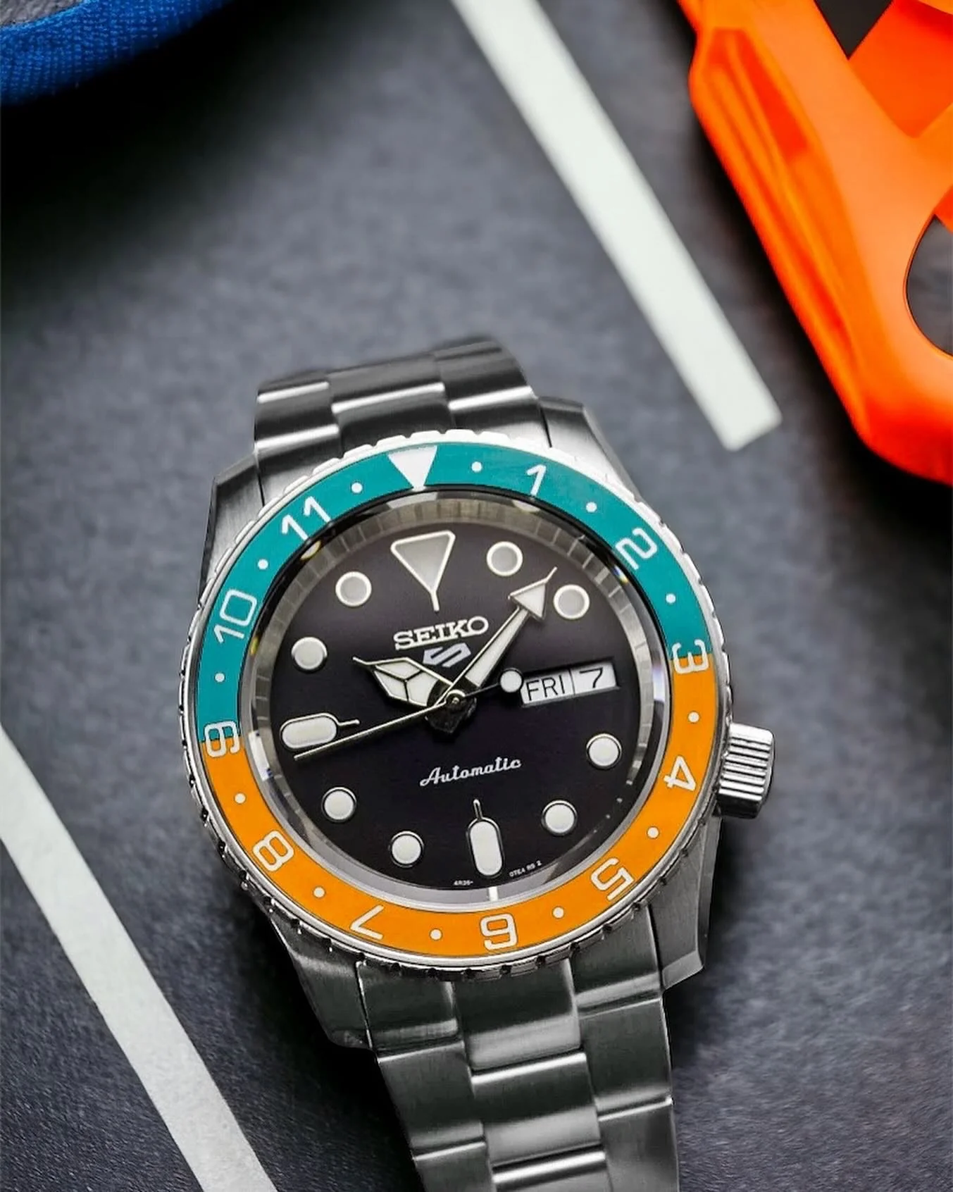 Glass Insert - SKX Dual Time Gulf - Luminous Green - Image 3