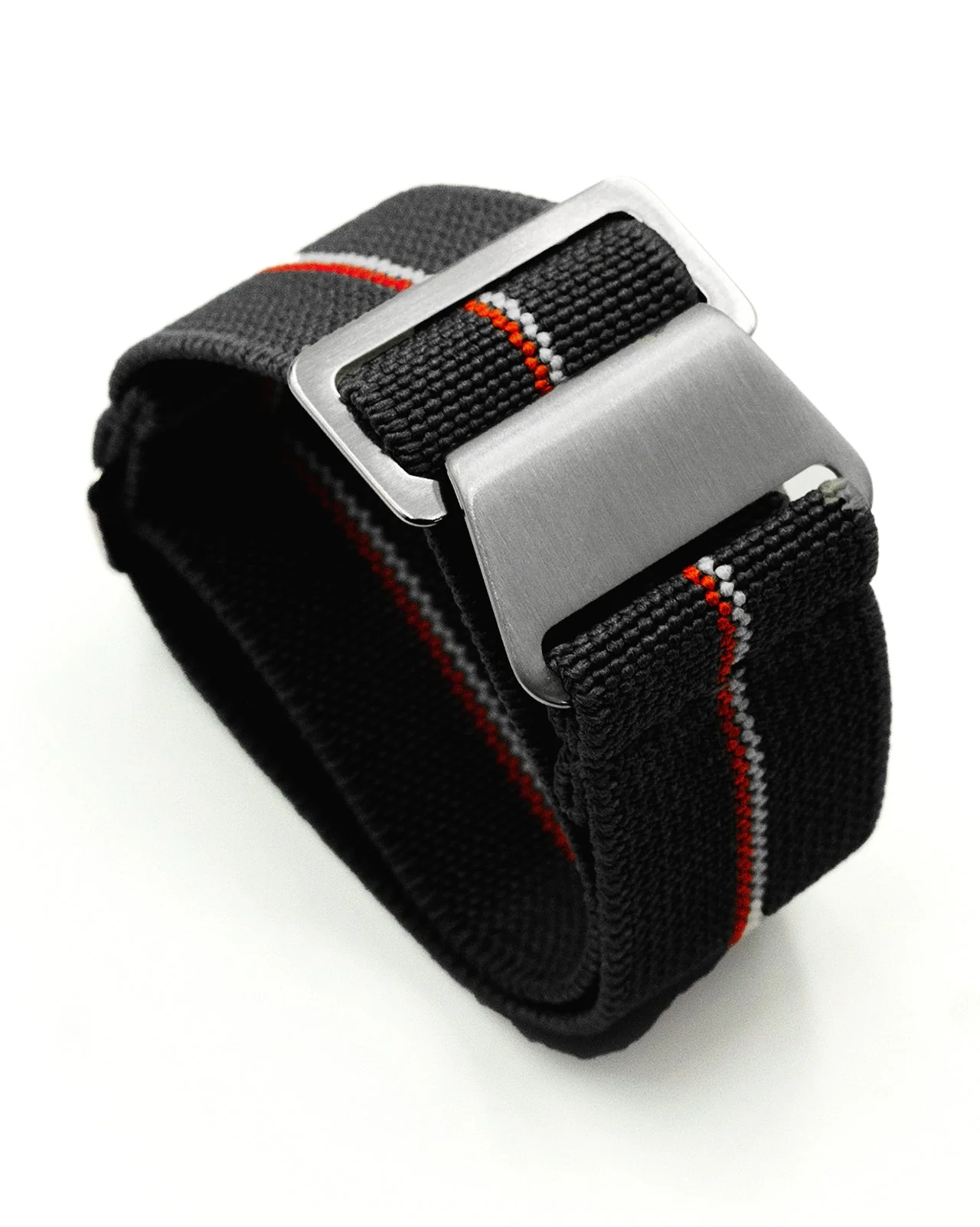 PARA Elastic - Black with Red + White Stripes - Image 2