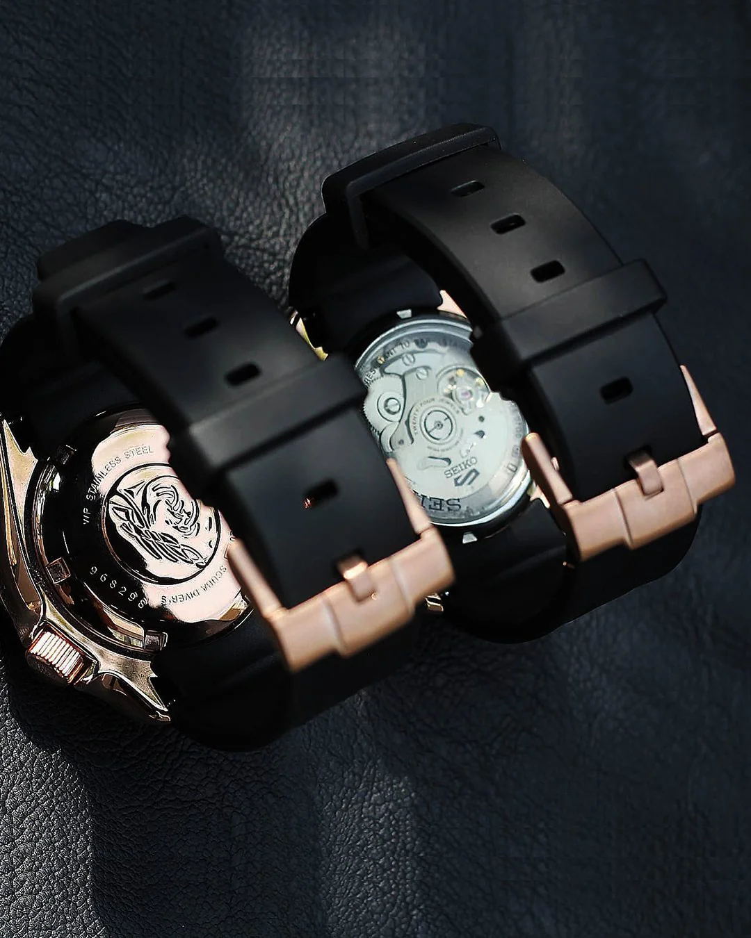 FKM Rubber Strap - SKX007/SRPD Classic - Black - Image 30