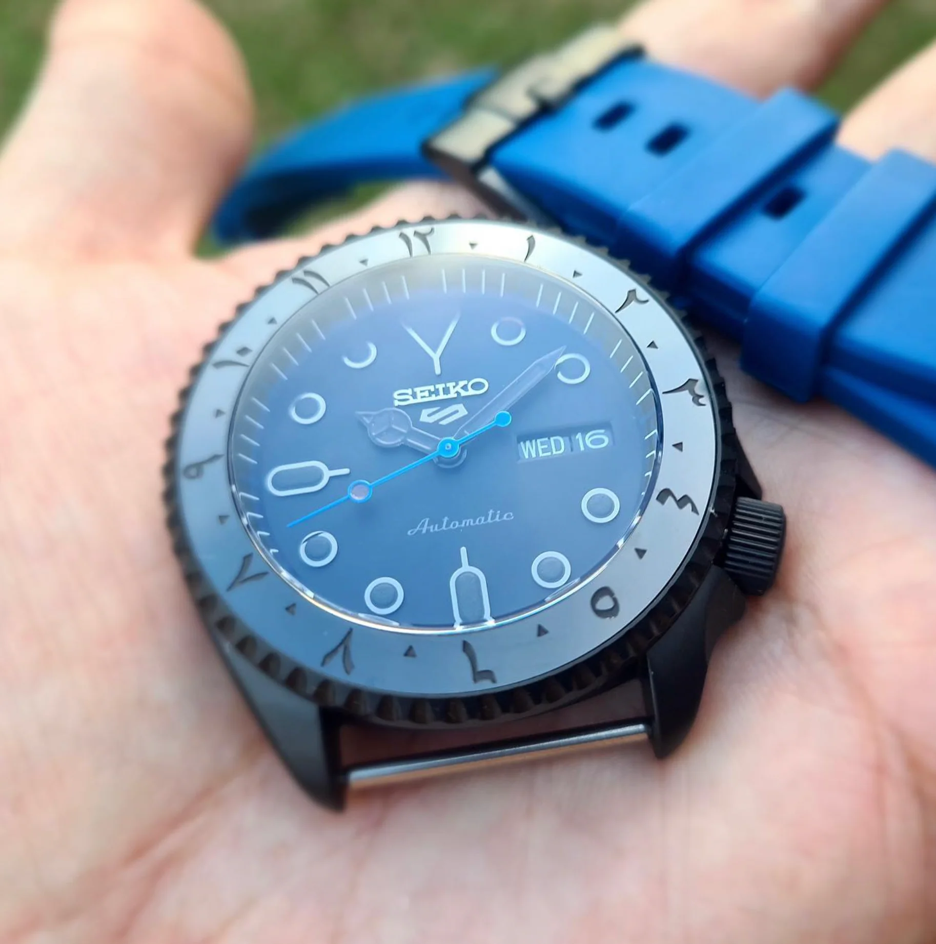FKM Rubber Strap - SKX007/SRPD Classic - Blue - Image 17