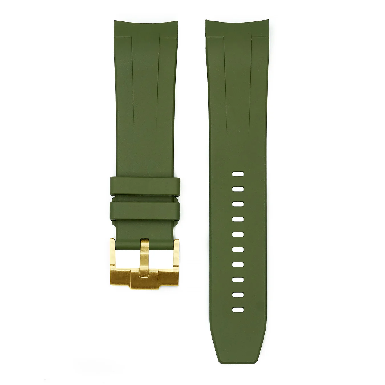 FKM Rubber Strap - SKX007/SRPD Classic - Green - Image 3