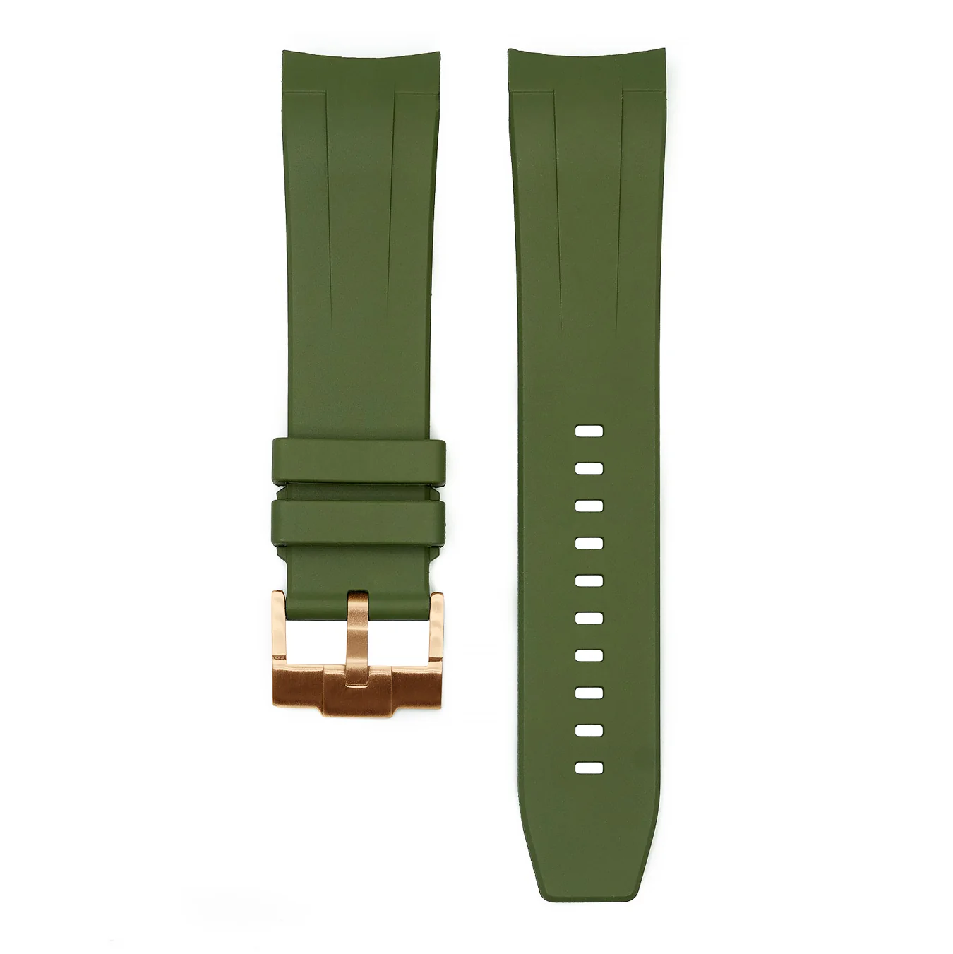 FKM Rubber Strap - SKX007/SRPD Classic - Green - Image 4
