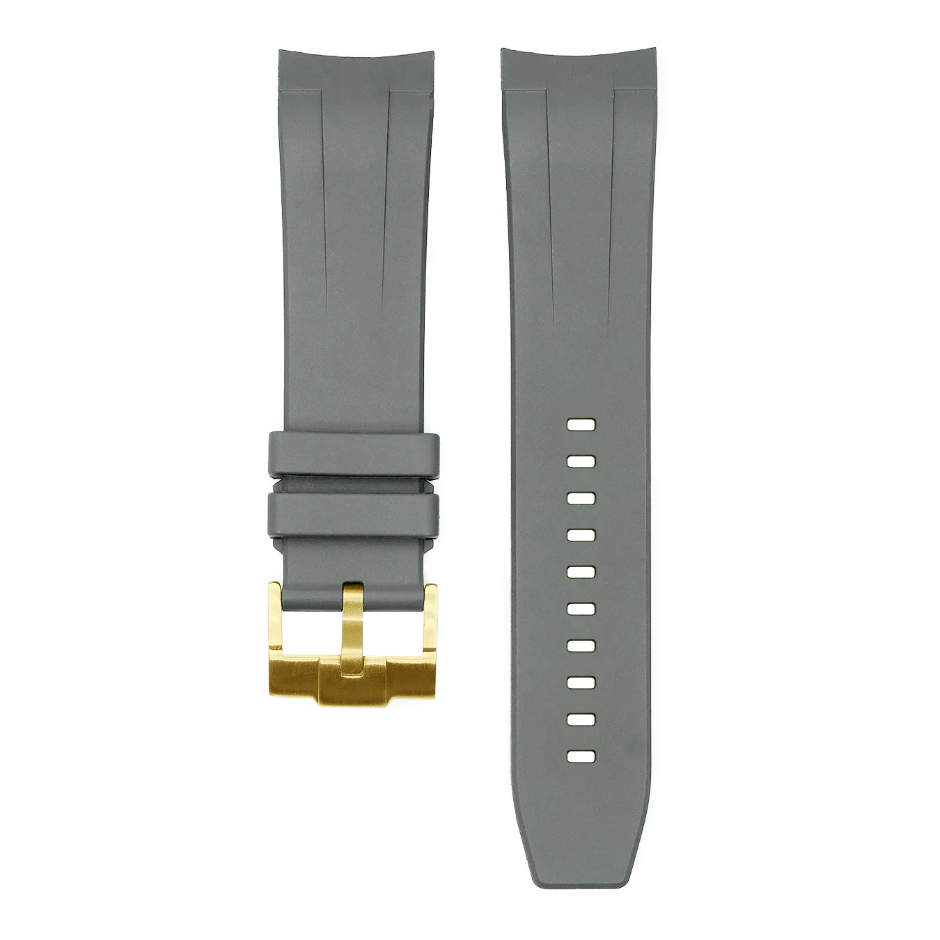 FKM Rubber Strap - SKX007/SRPD Classic - Grey - Image 3