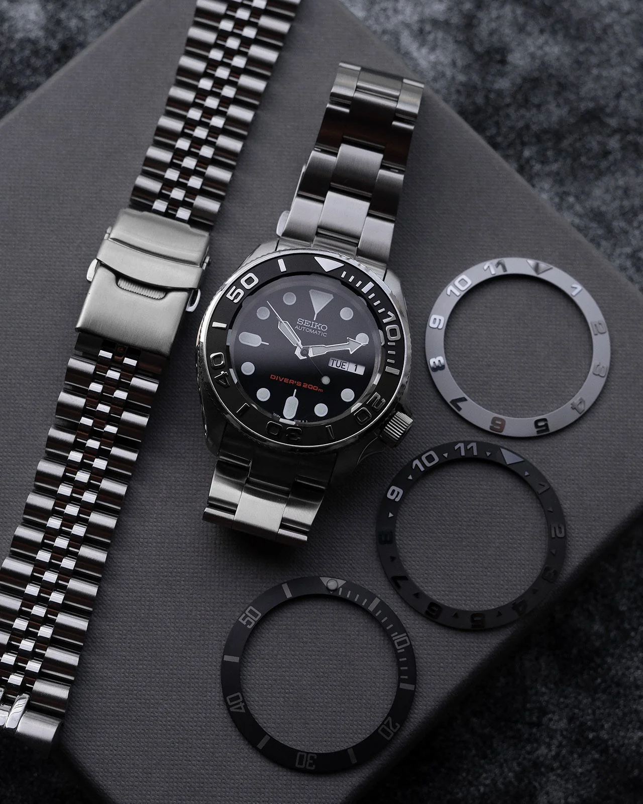 Steel Insert - 007 Yacht Master Black X Steel - Image 4