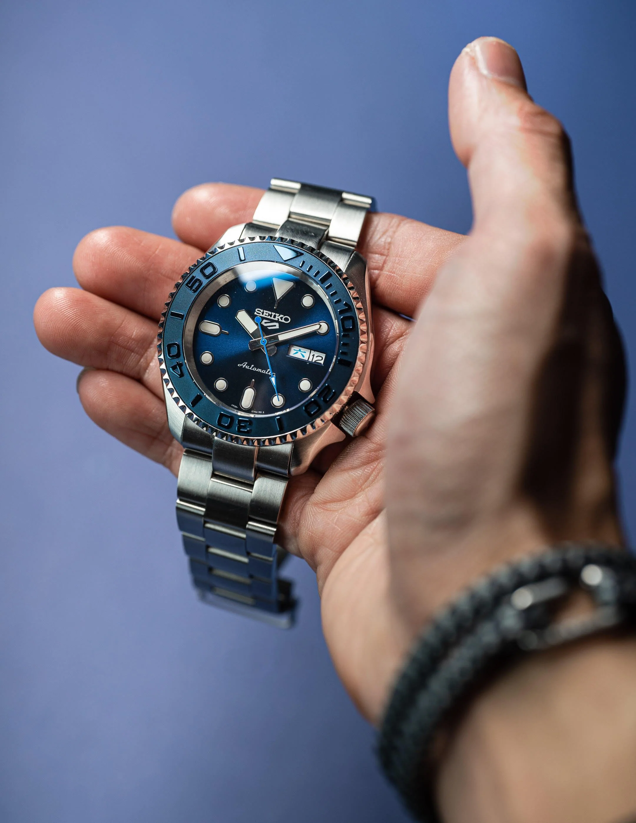 Steel Insert - 007 Yacht Master Blue - Image 3