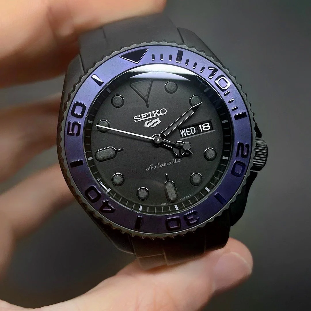 Steel Insert - 007 Yacht Master Purple - Image 3