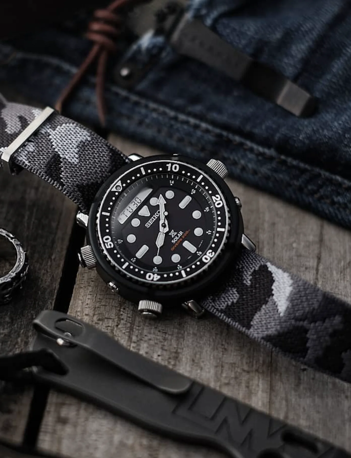 Woven Camo - Arctic - Single Pass - Image 9